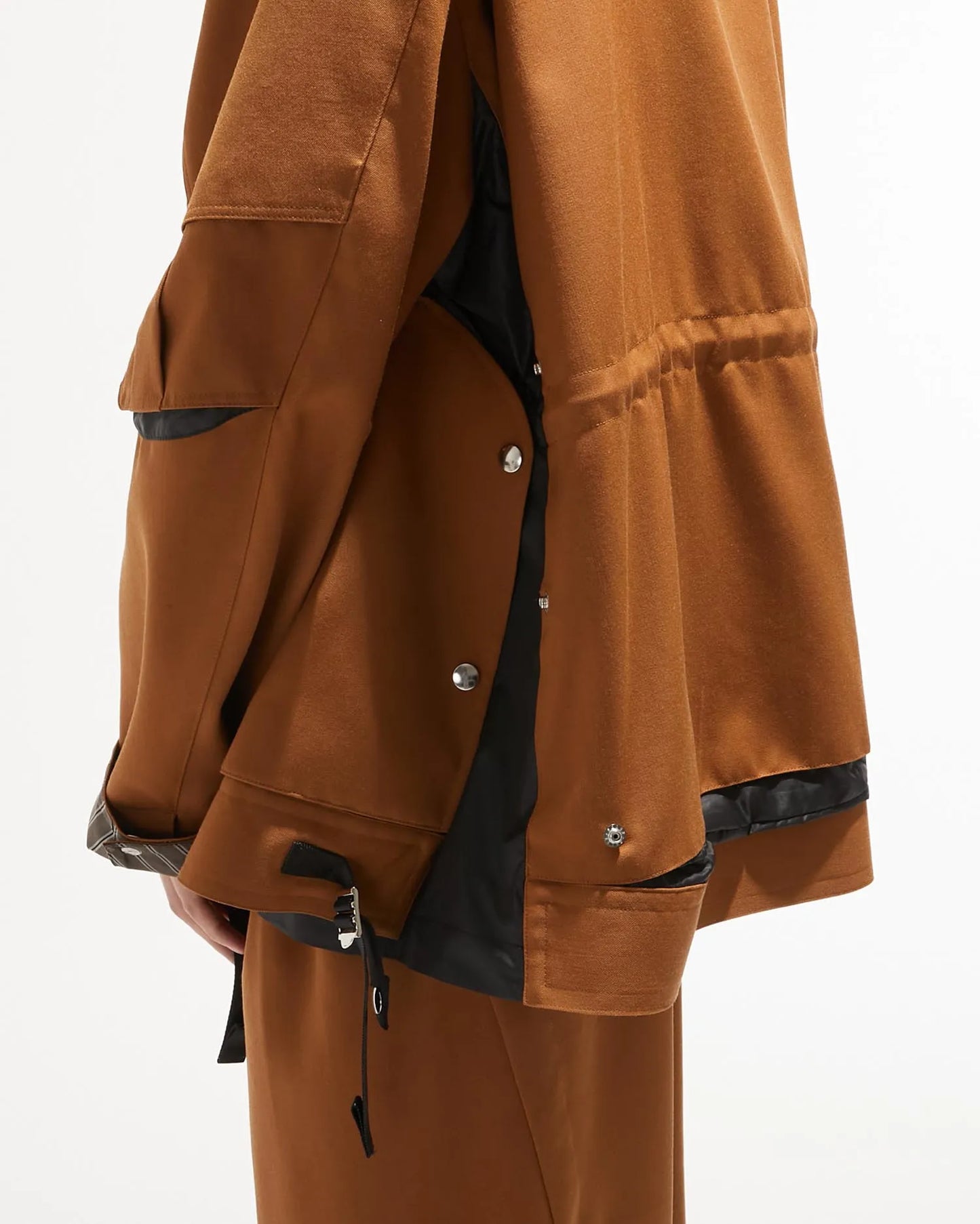 GABARDINE MAGAZINE VEST M89 YELLOW BROWN
