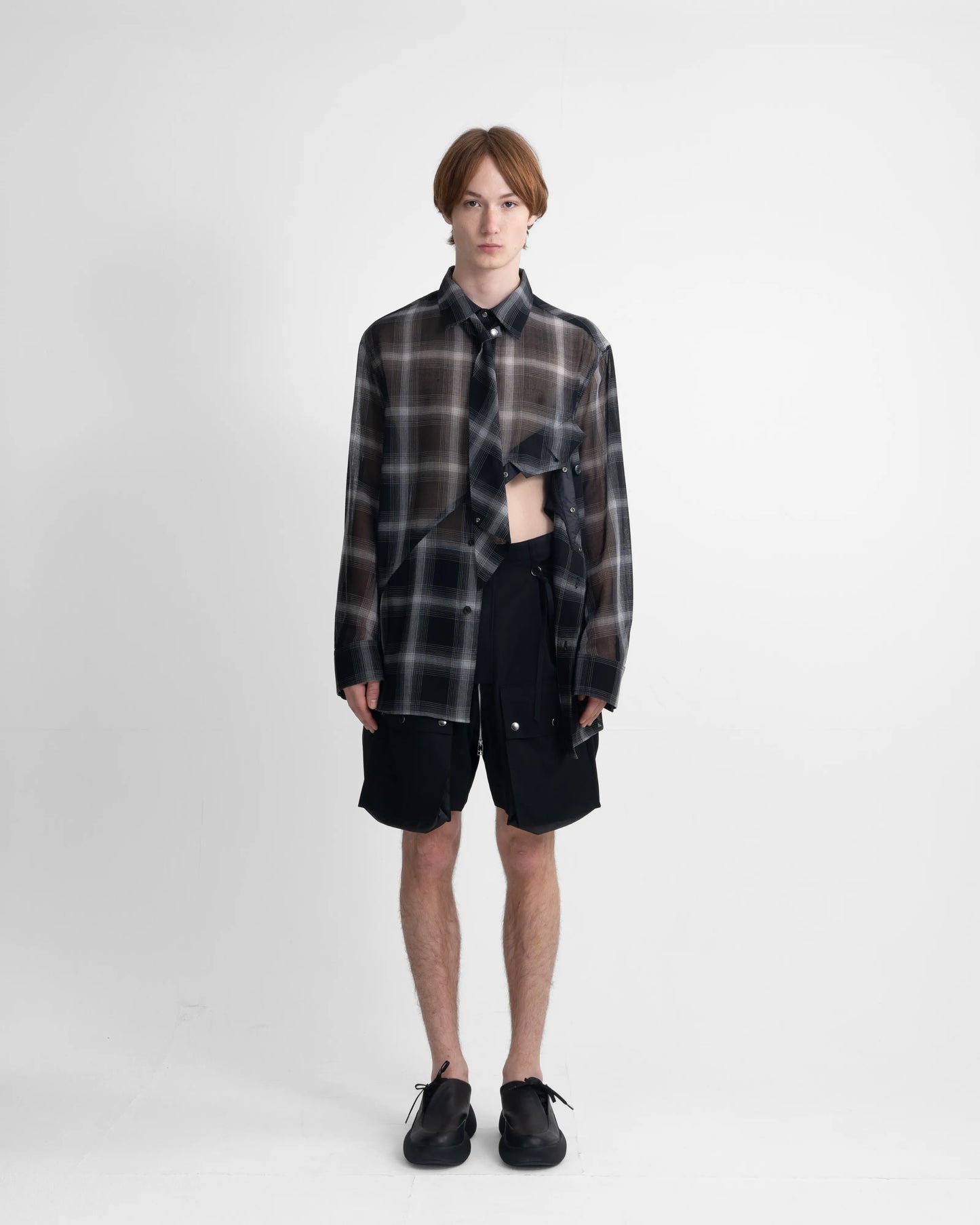 BOW TIE "OMBRE" BLACK
