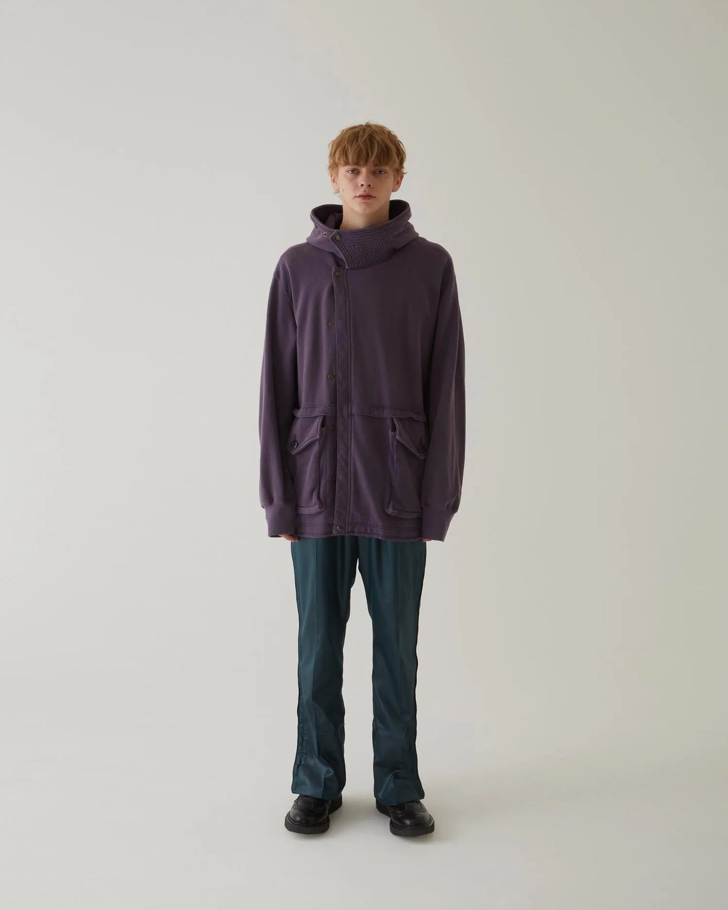 COLD WEATHER SWEAT HOODIE PURPLE