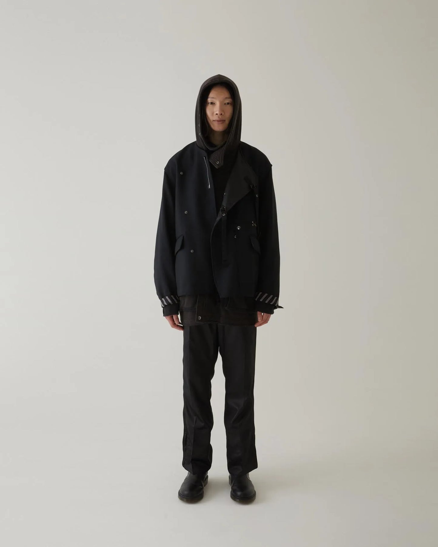 EDWARDIAN JERKIN JACKET BLACK