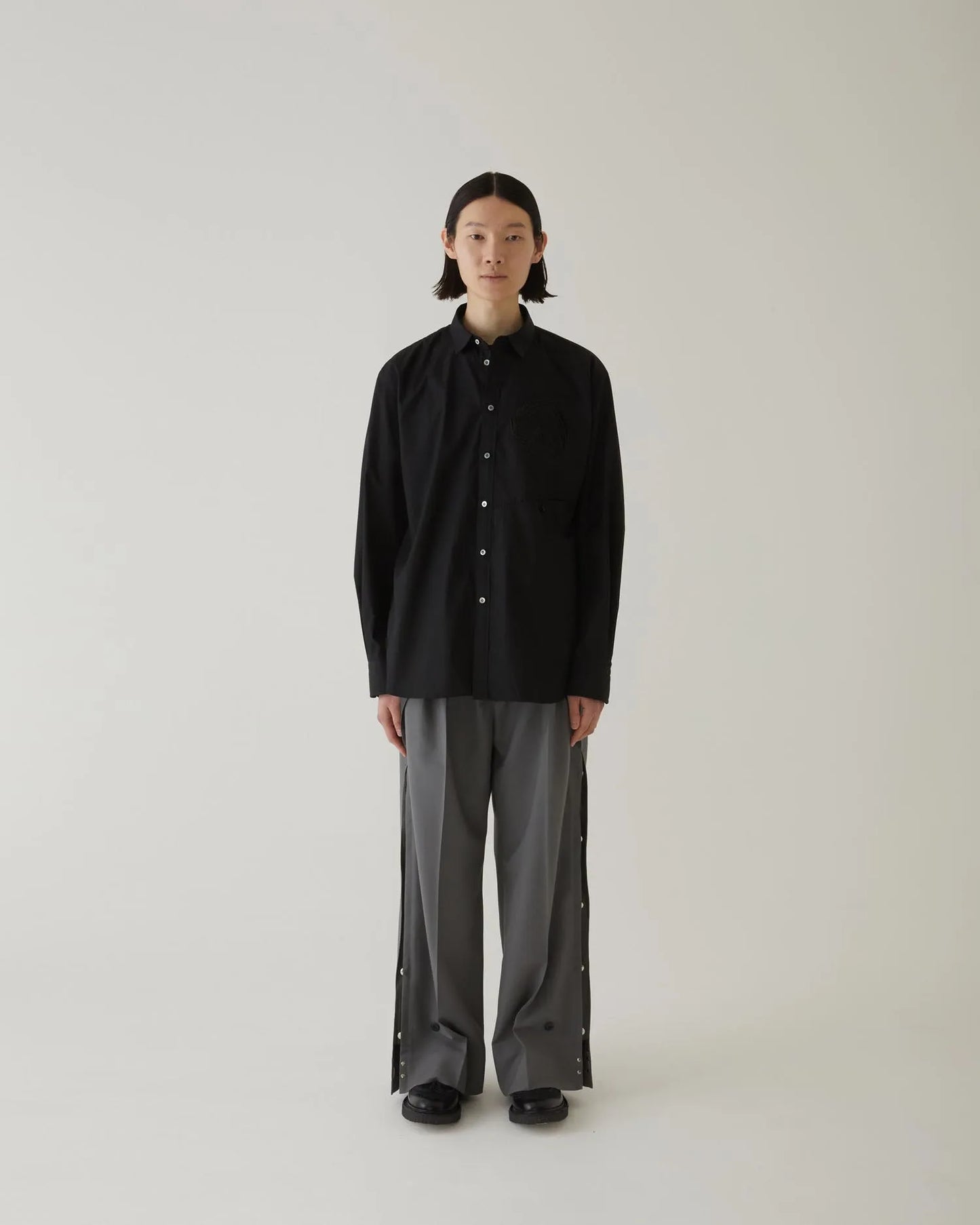 SERGE VINCENT OVER SLACKS GREY