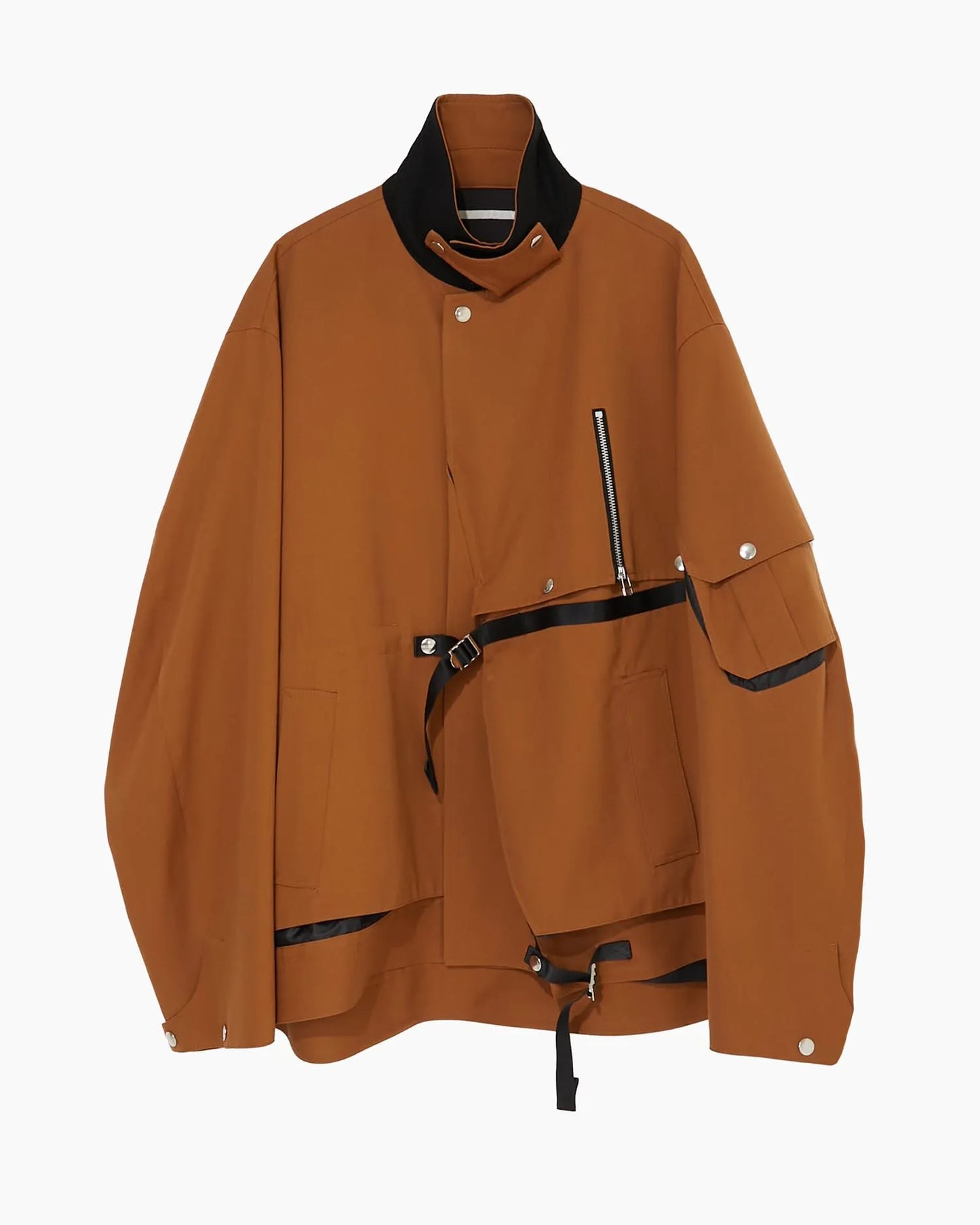 GABARDINE MAGAZINE VEST M89 YELLOW BROWN