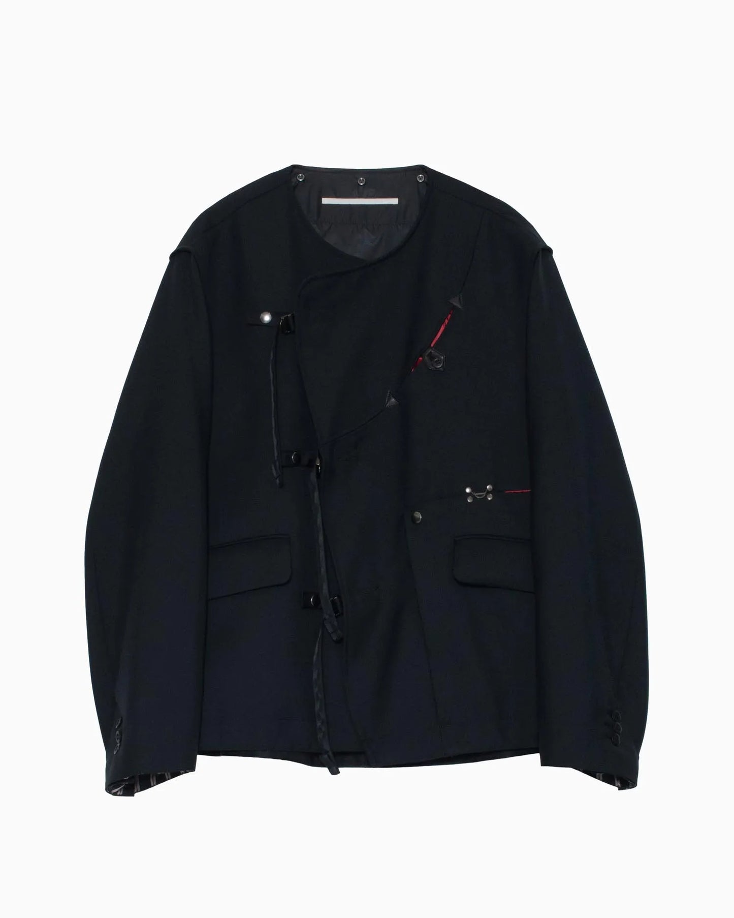 EDWARDIAN JERKIN JACKET BLACK