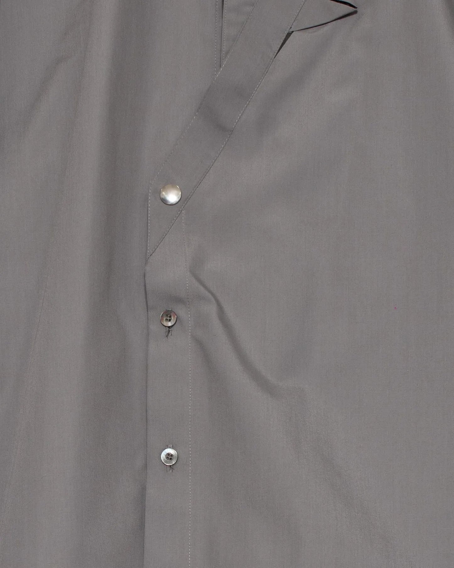 FRONT SLIT SHIRT GREY