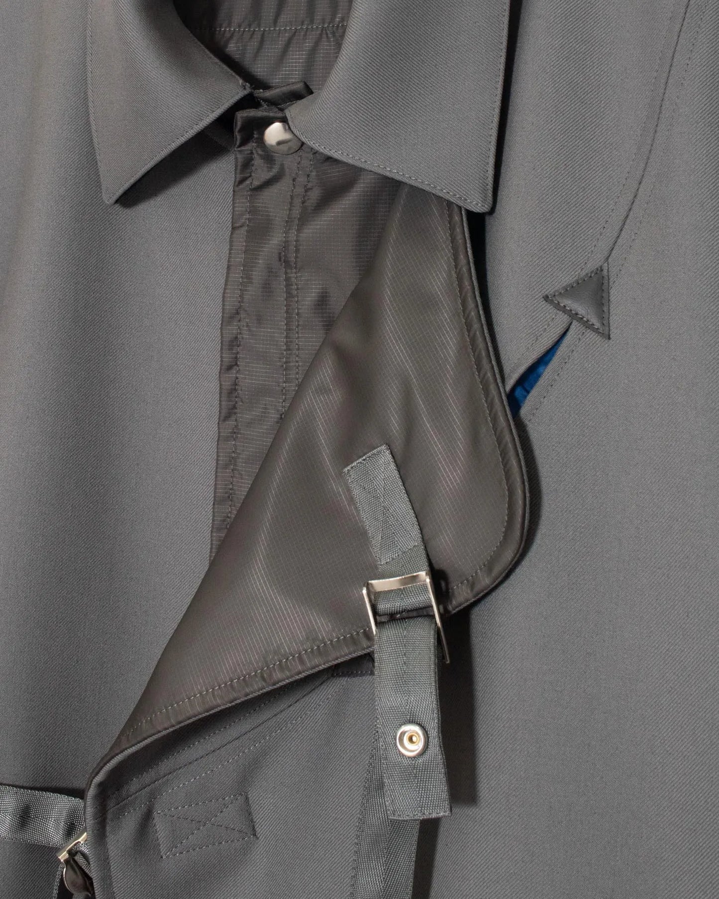 EDWARDIAN JERKIN JACKET GREY