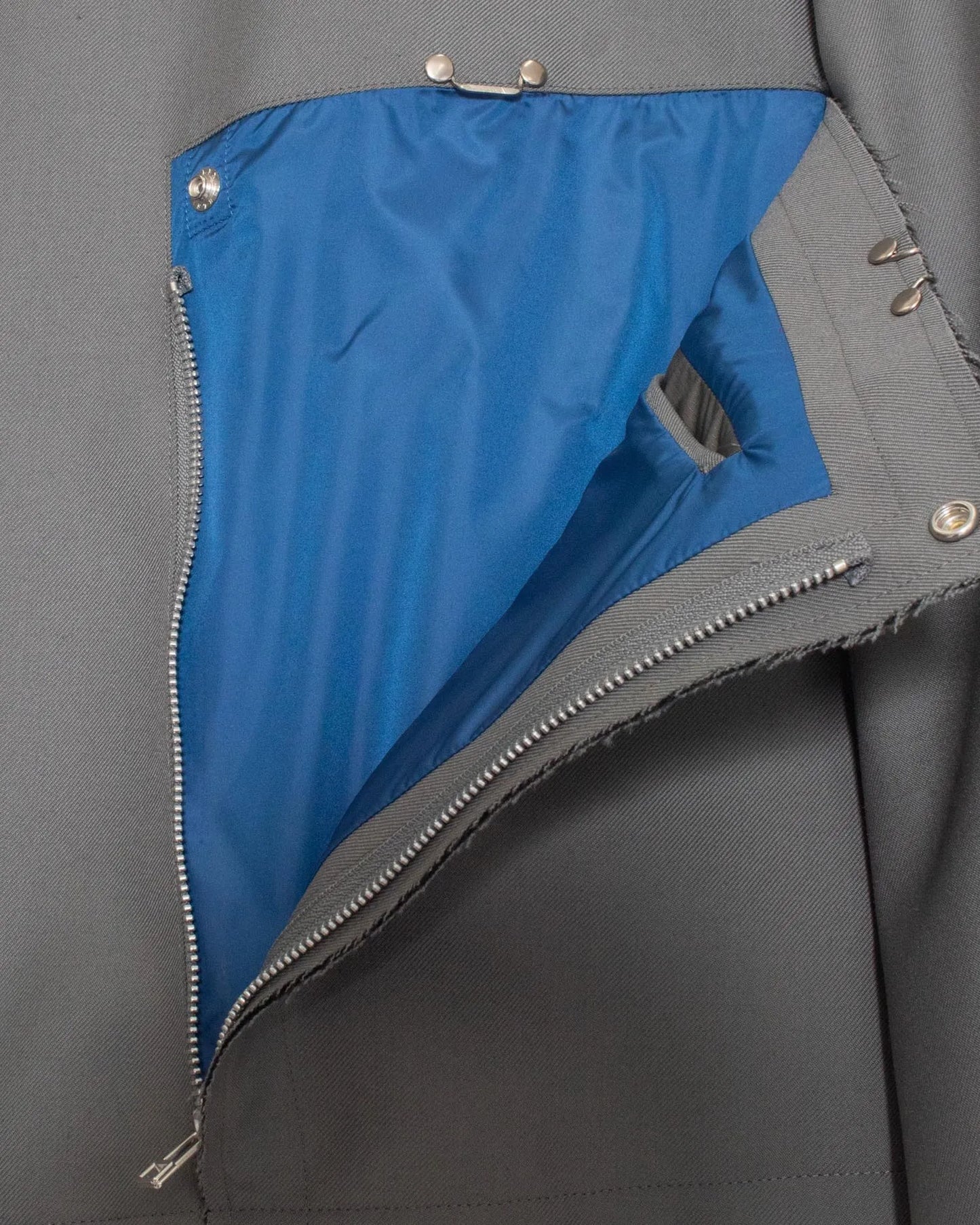 EDWARDIAN JERKIN JACKET GREY