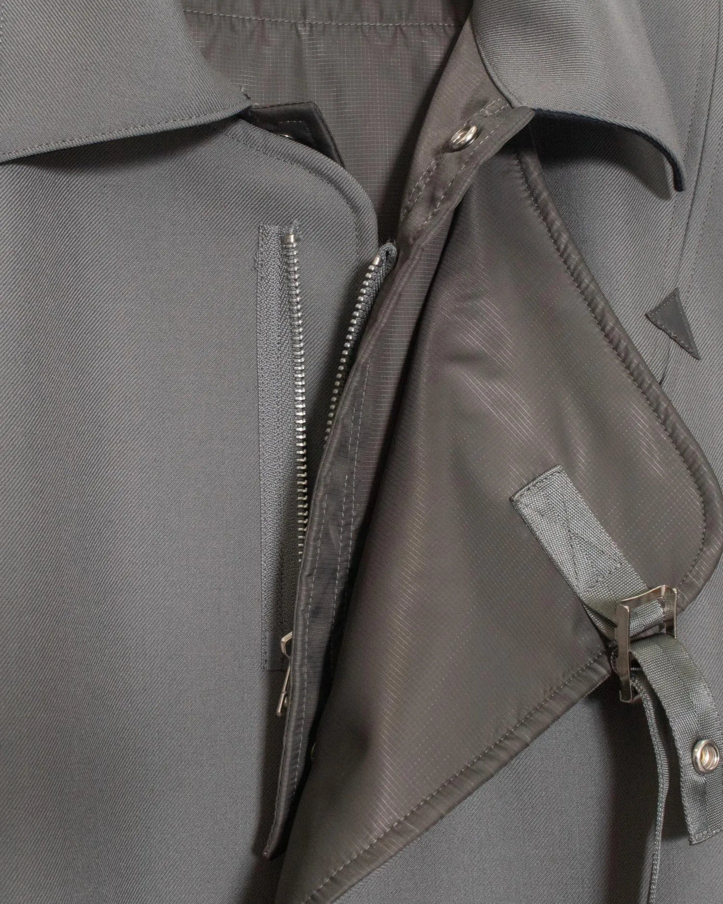 EDWARDIAN JERKIN JACKET GREY