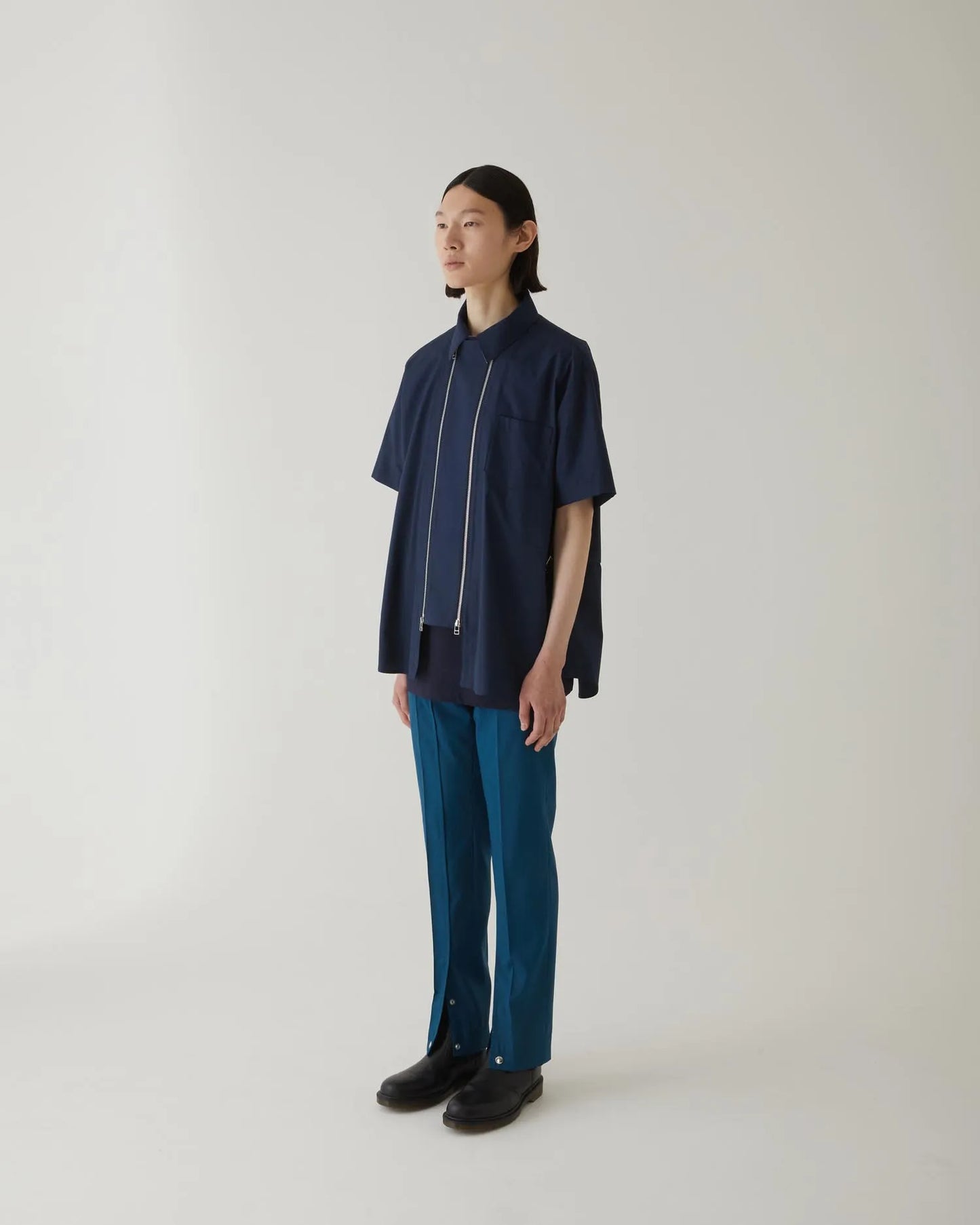 RAF FS BROAD S/S SHIRT NAVY