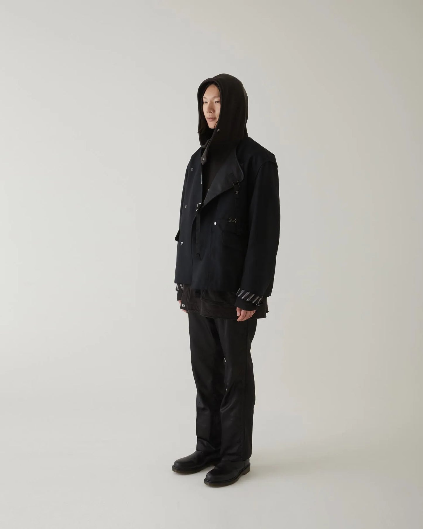 EDWARDIAN JERKIN JACKET BLACK
