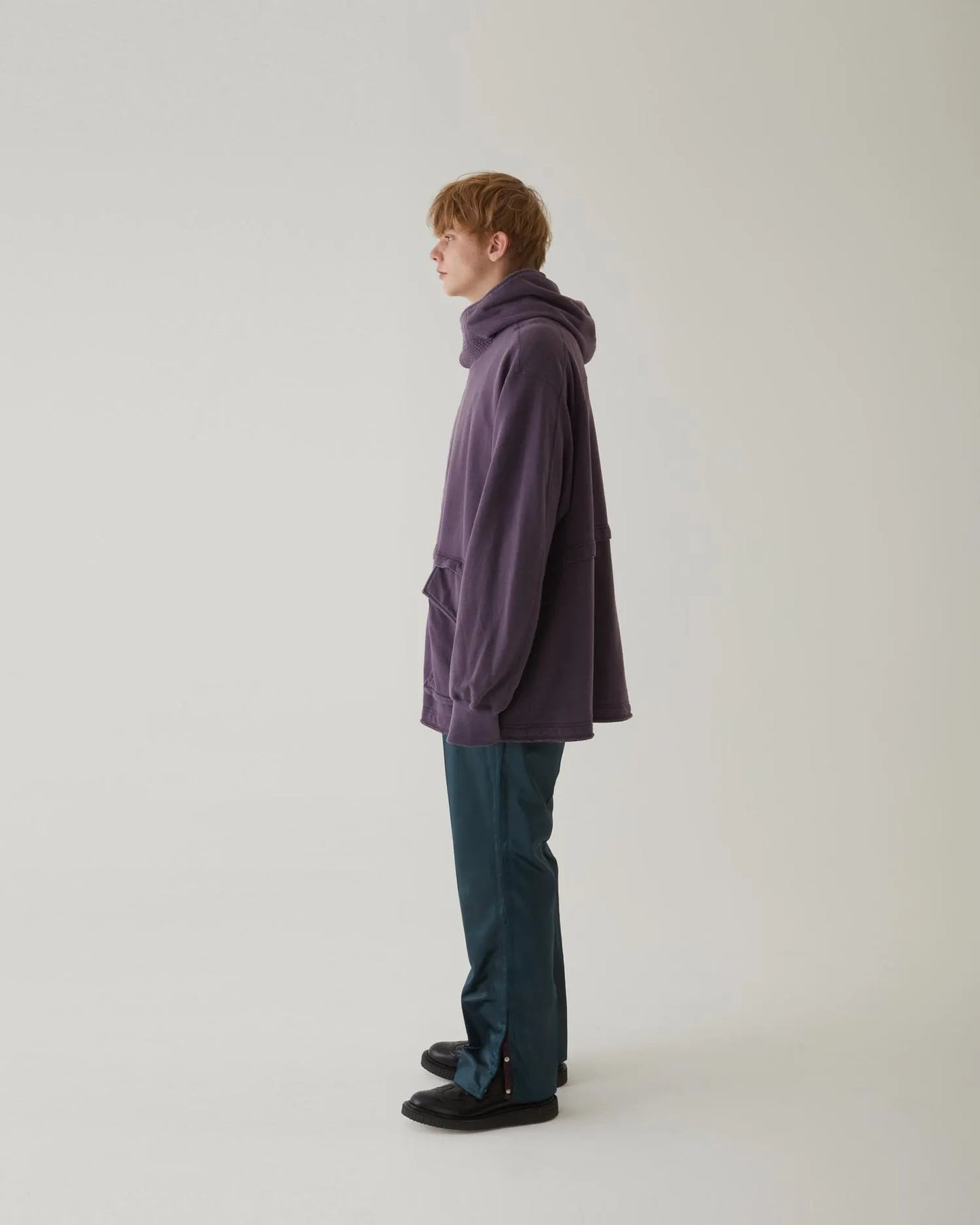 COLD WEATHER SWEAT HOODIE PURPLE