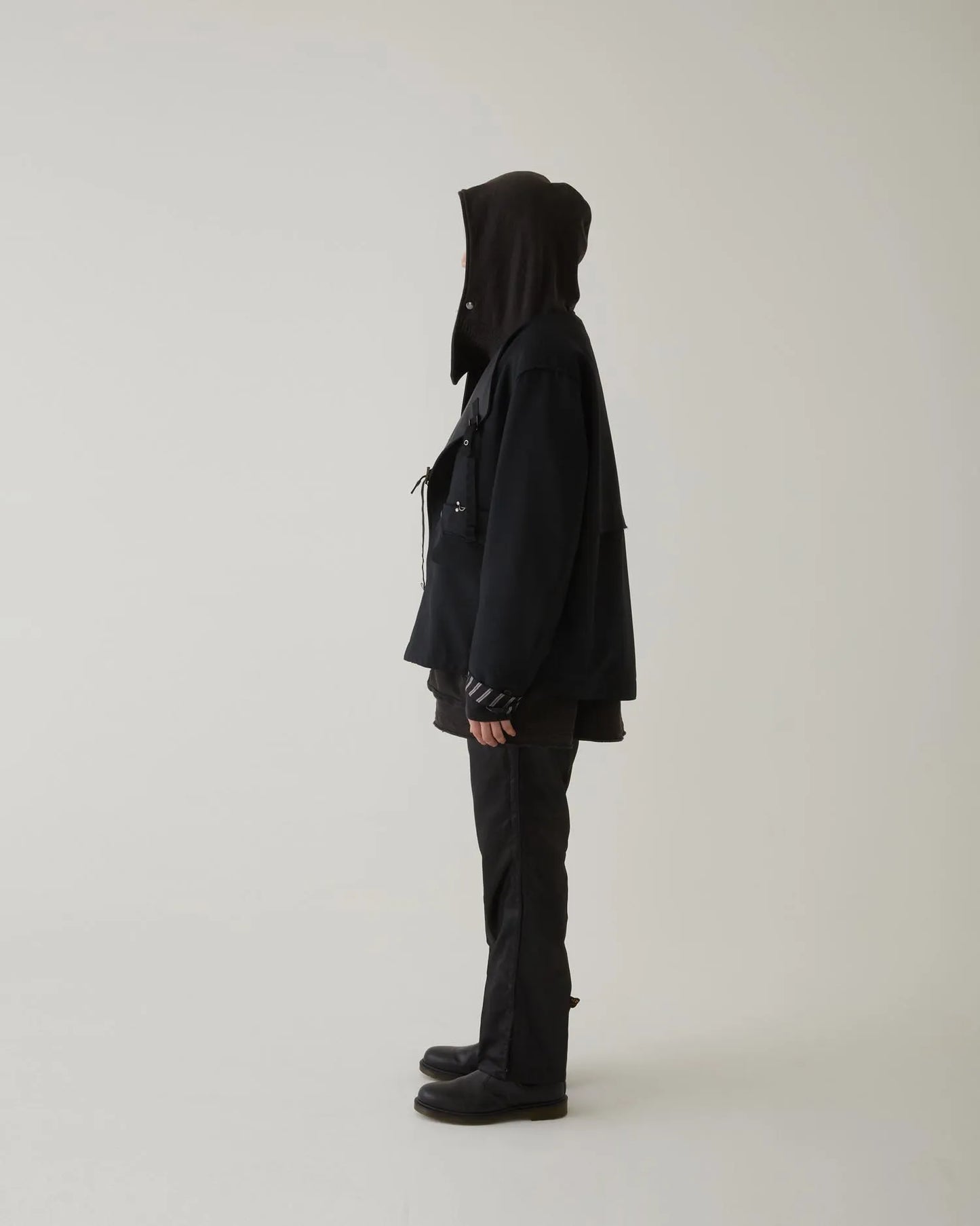 EDWARDIAN JERKIN JACKET BLACK