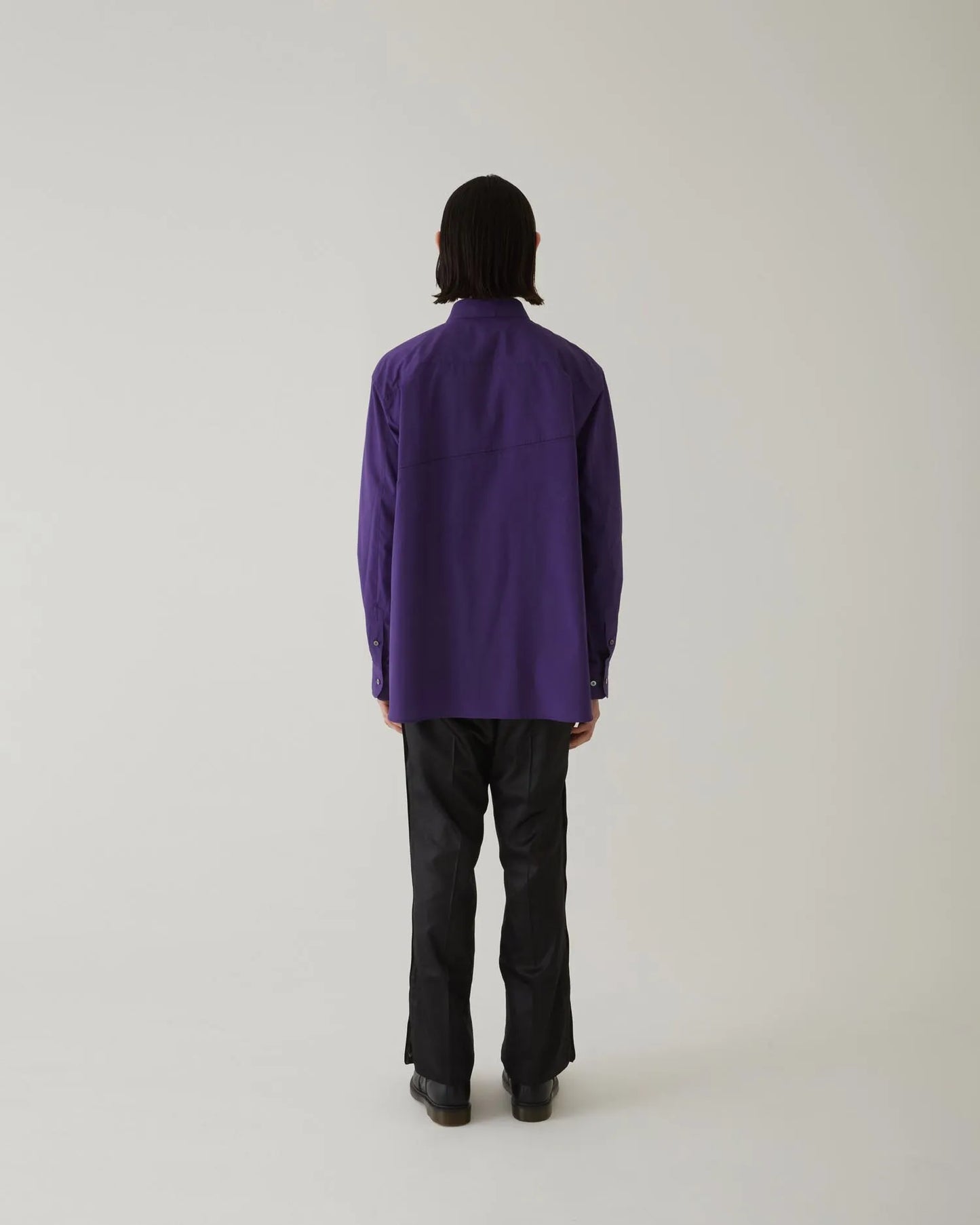 EMBROIDERY SHIRT PURPLE