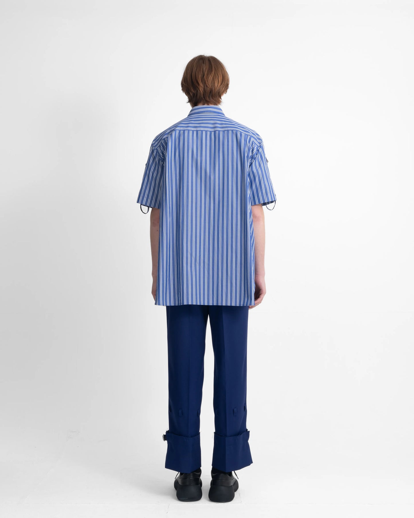 S/S PASS HOLDER SHIRT STRIPE
