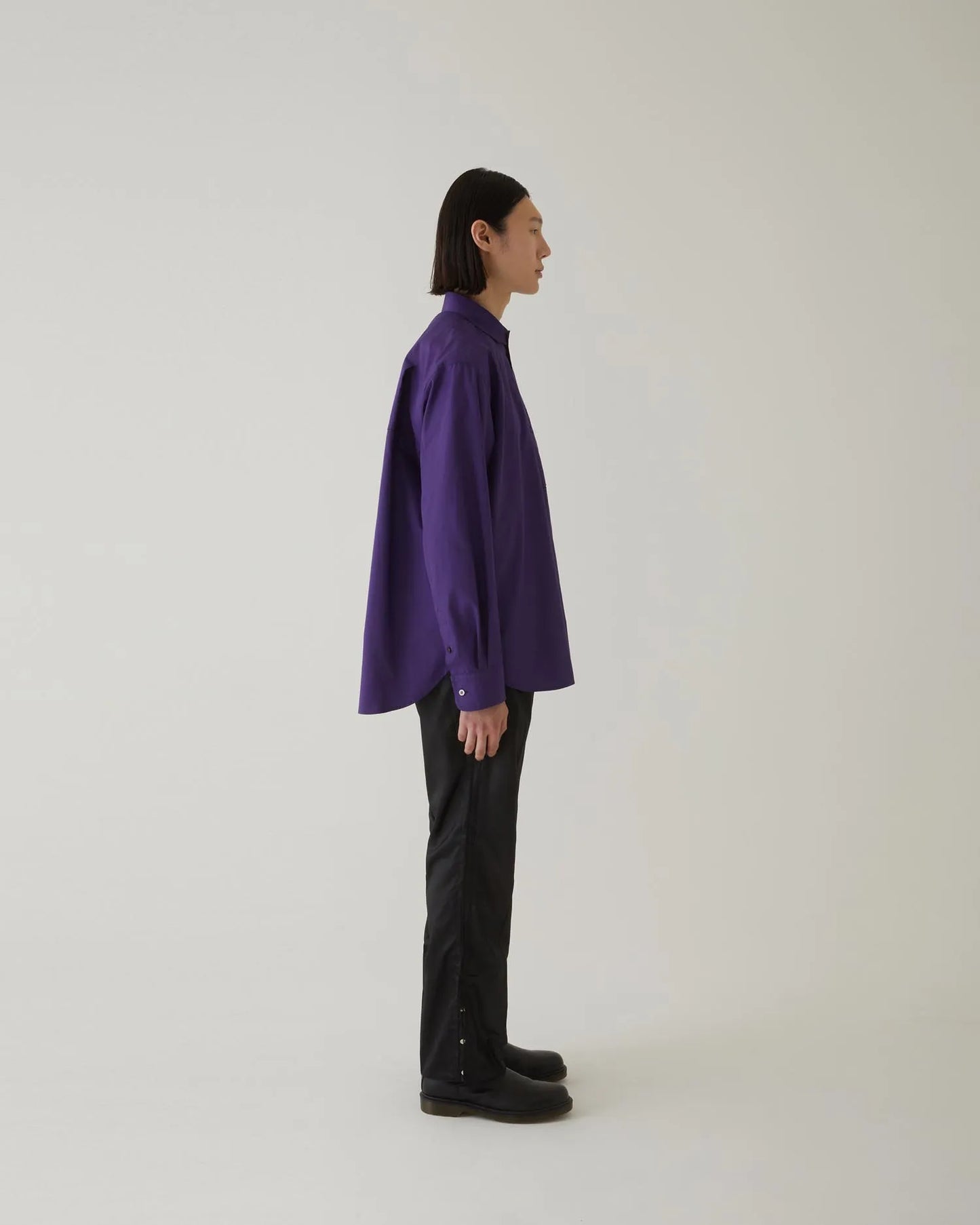 EMBROIDERY SHIRT PURPLE
