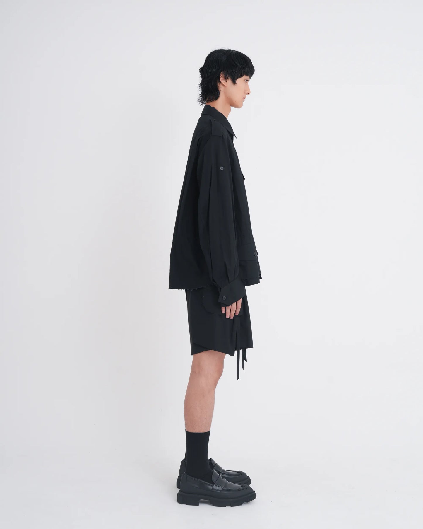 M-47 SHIRT BLOUSON BLACK