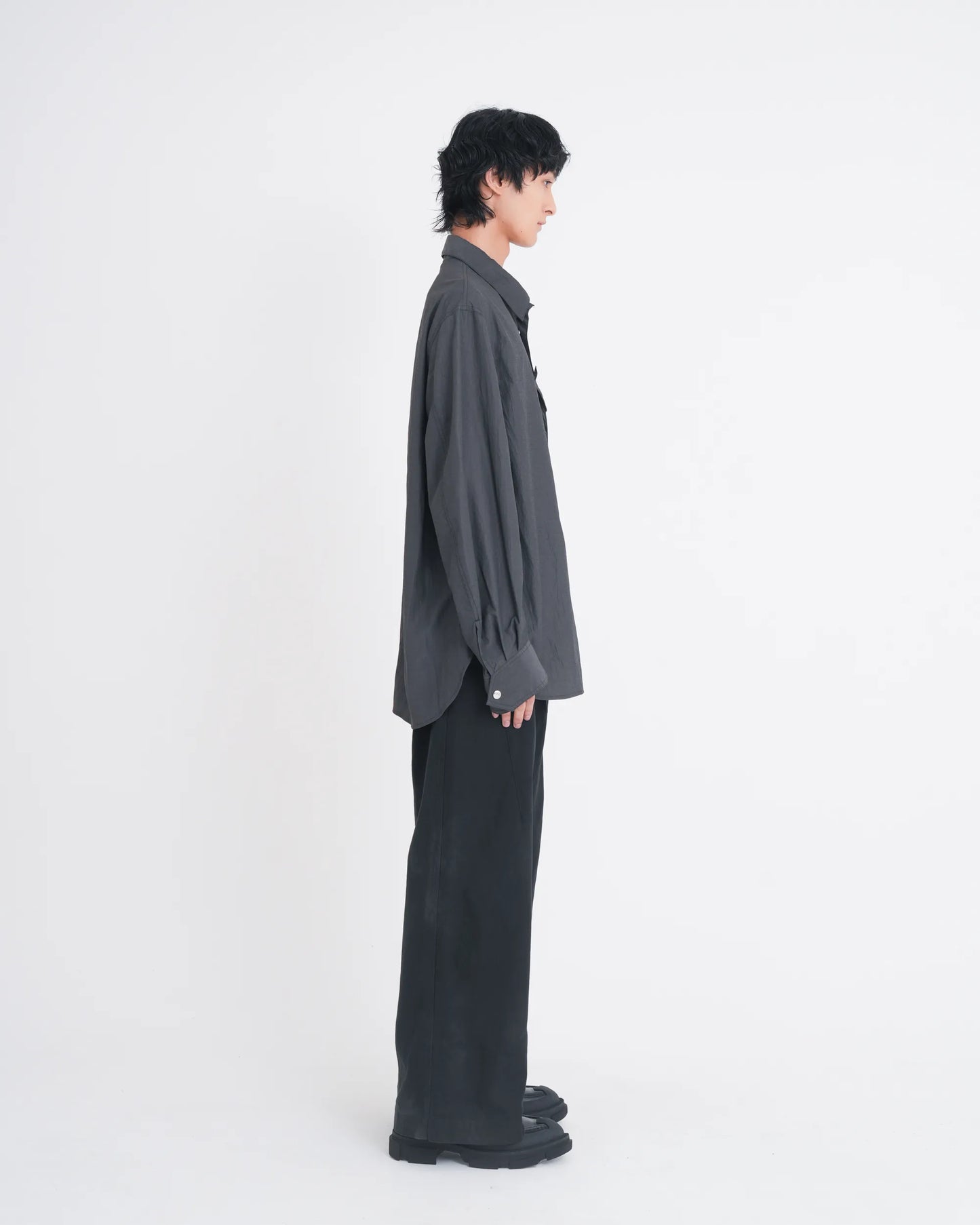NYLON PCS SHIRT GREY