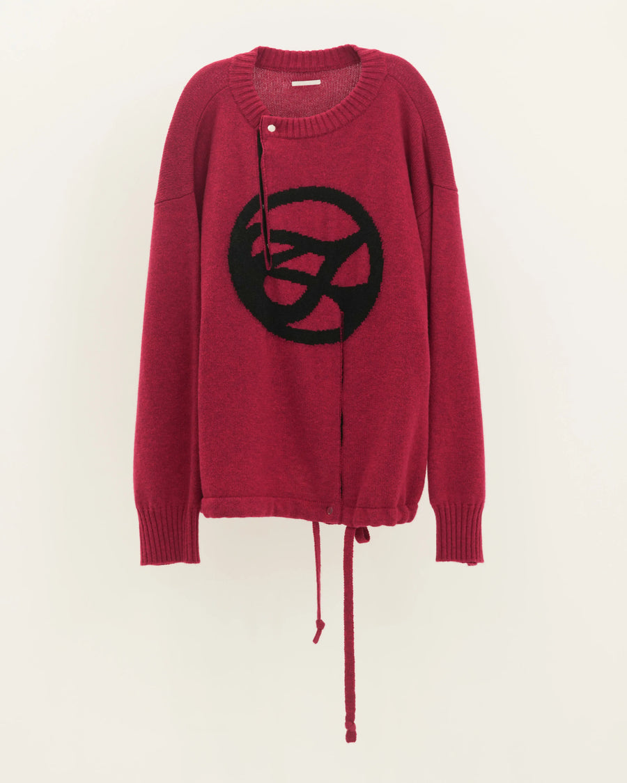 DOUBLE FRONT KNIT PO PINK