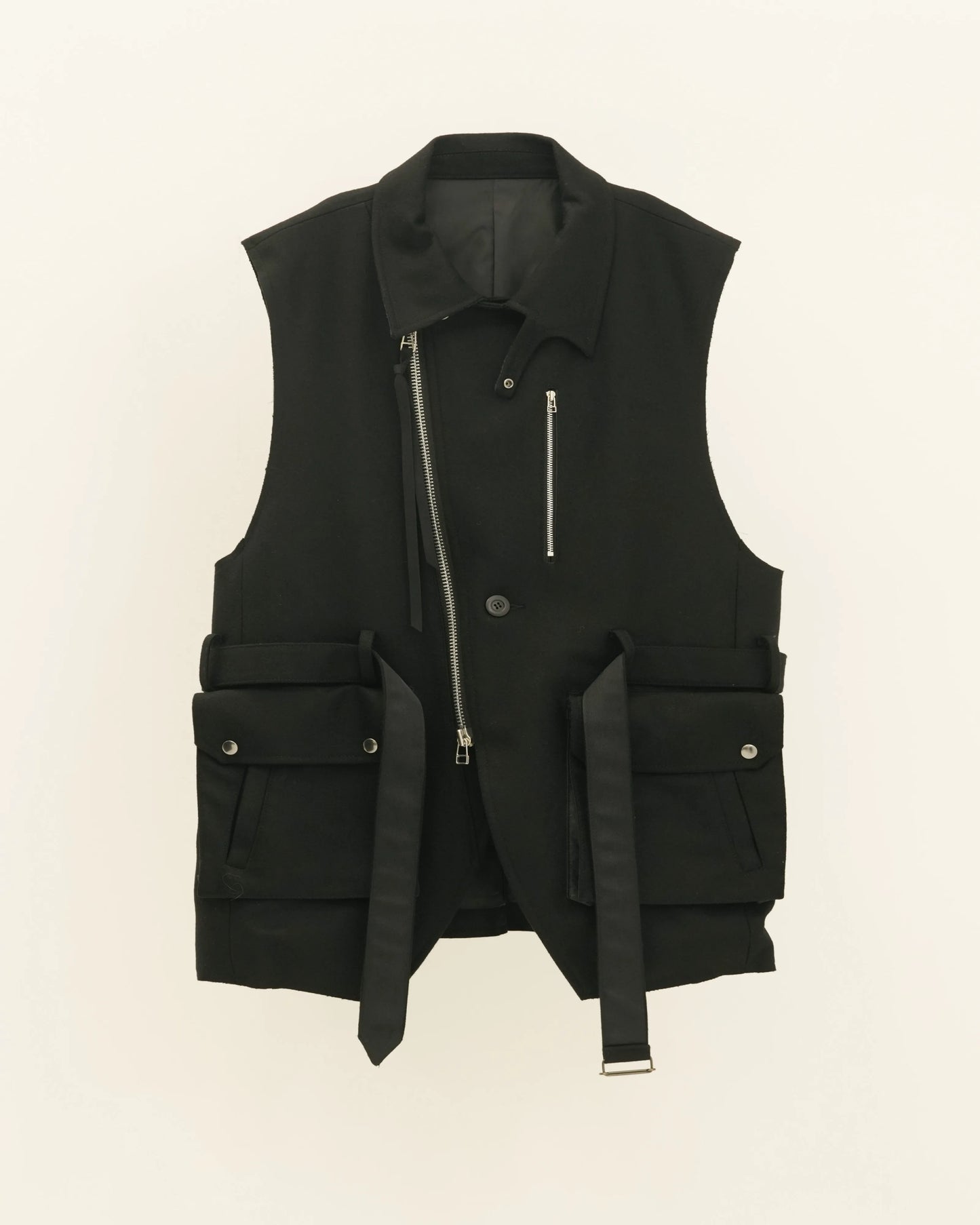MELTON F2 VEST BLACK