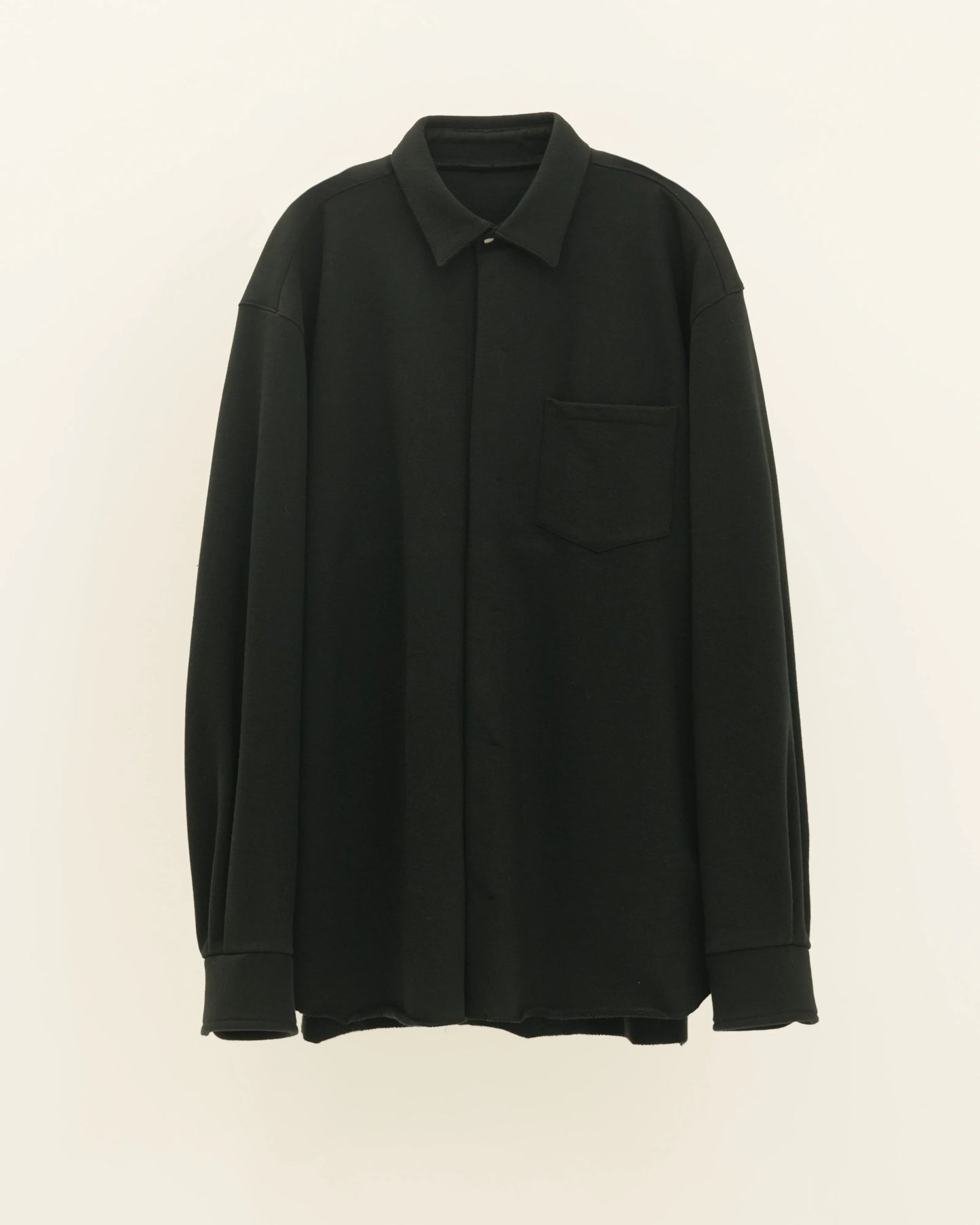 SWEAT L/S SHIRT BLACK