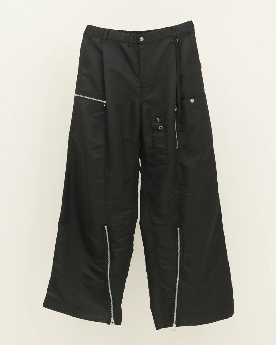 NYLON K-2B TROUSERS BLACK