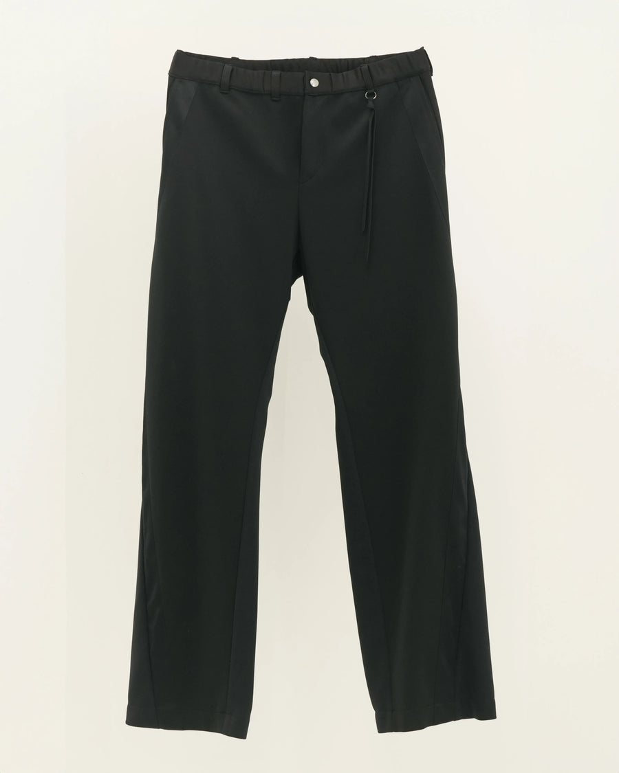 JERSEY TRACK PANTS BLACK