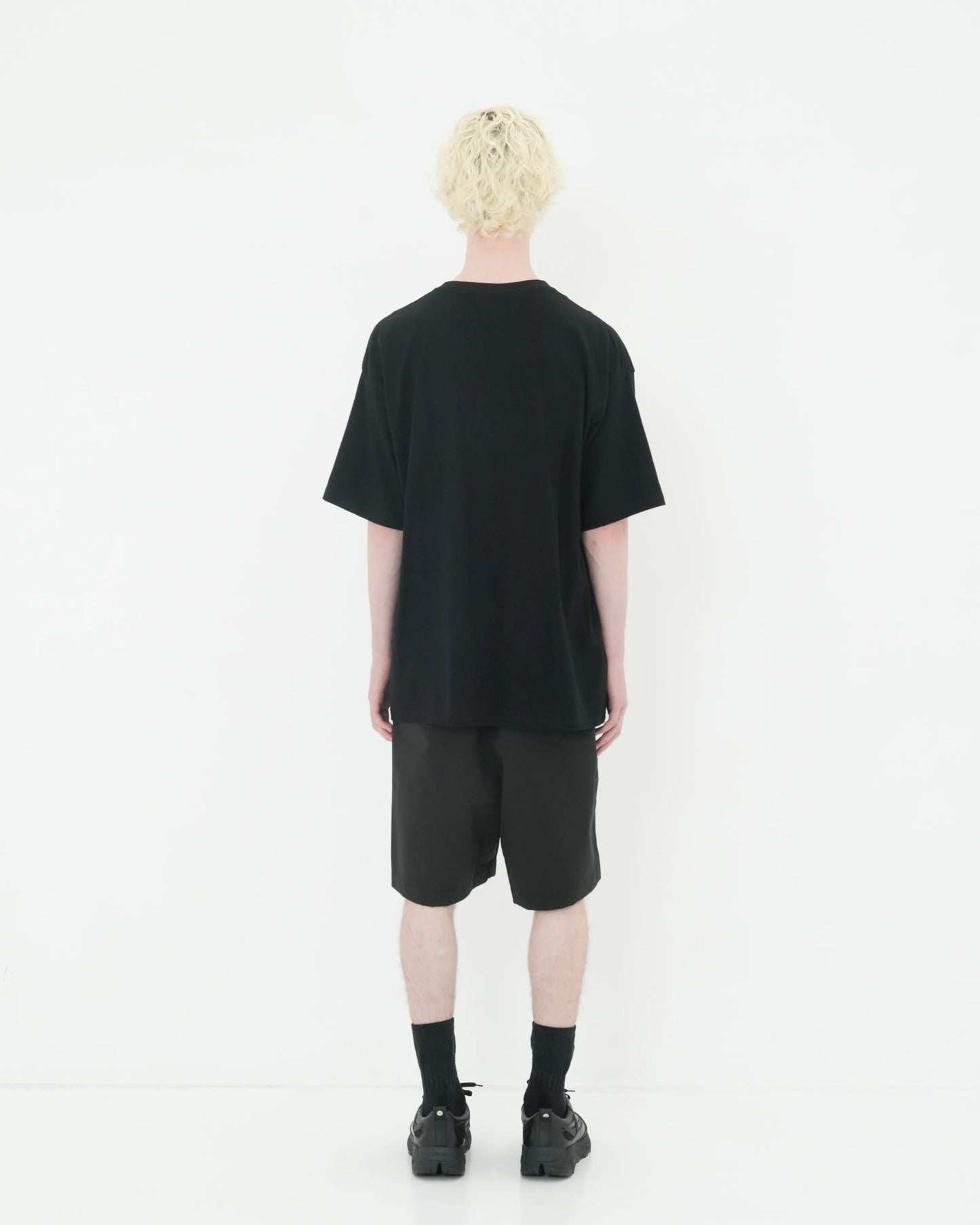 PRINT T-SHIRT "02180256" BLACK
