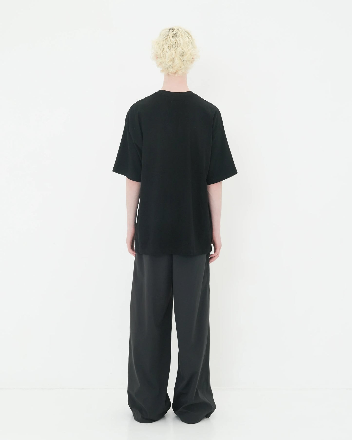 PRINT T-SHIRT "SWAP TO ELEVATE" BLACK