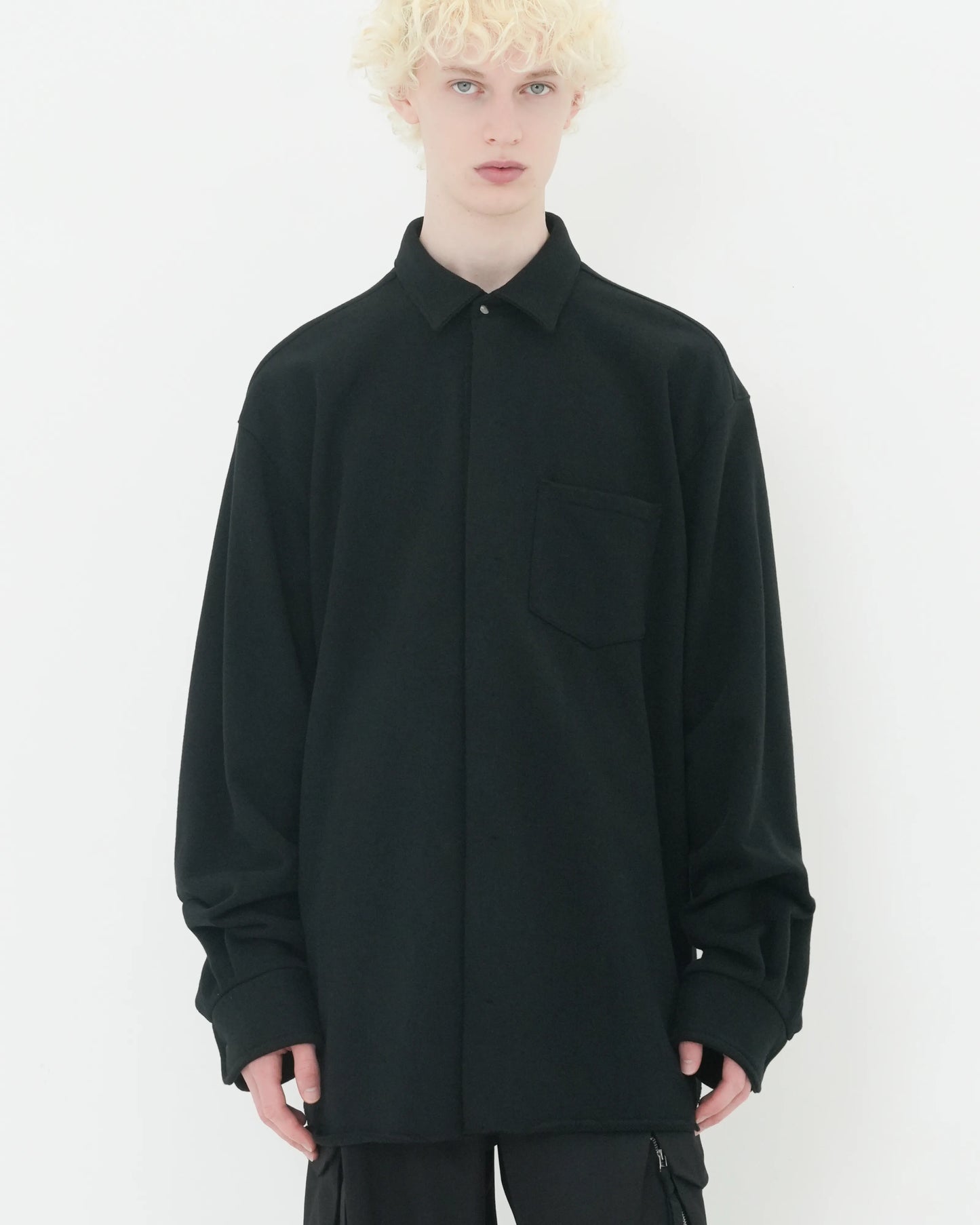 SWEAT L/S SHIRT BLACK