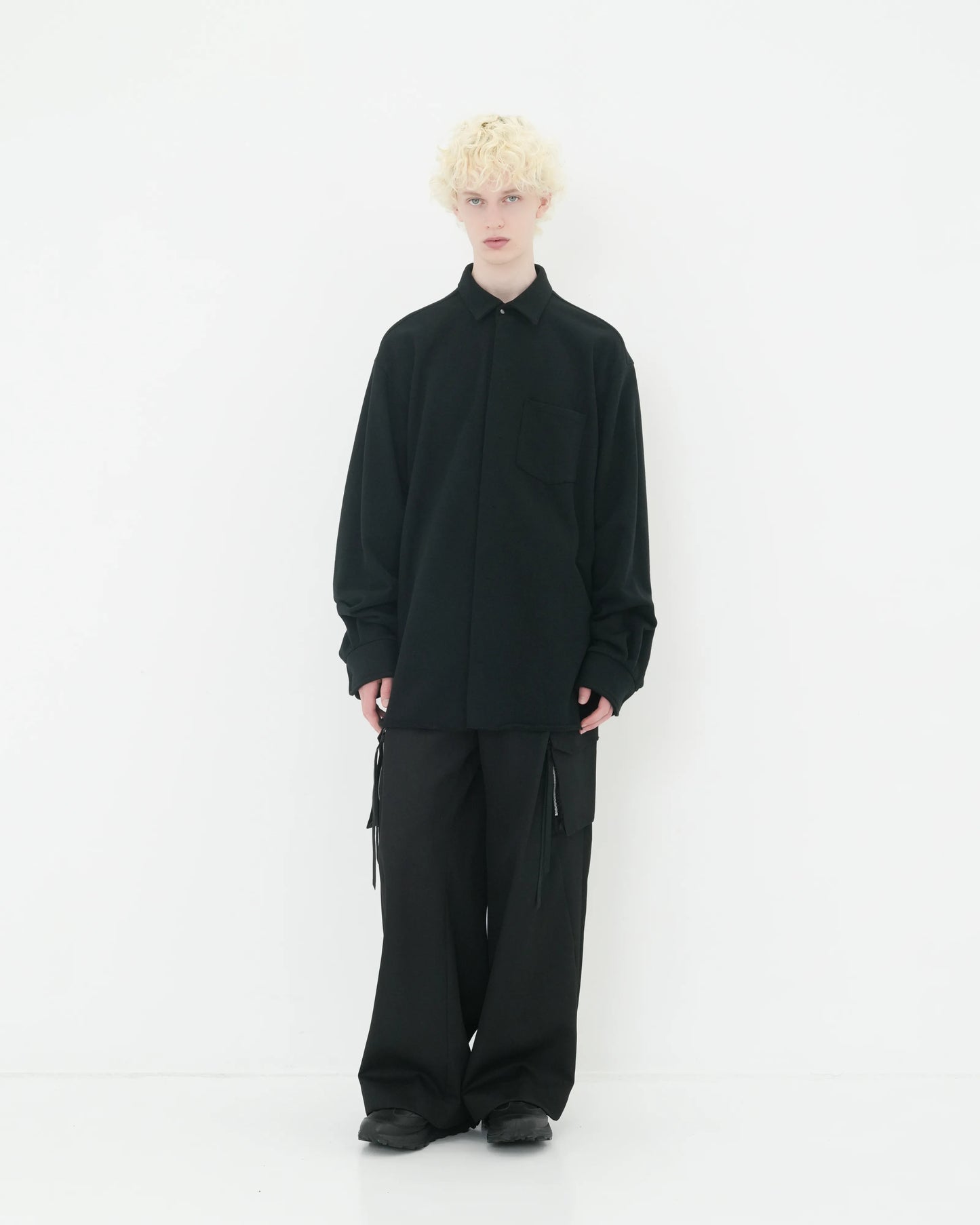 SWEAT L/S SHIRT BLACK