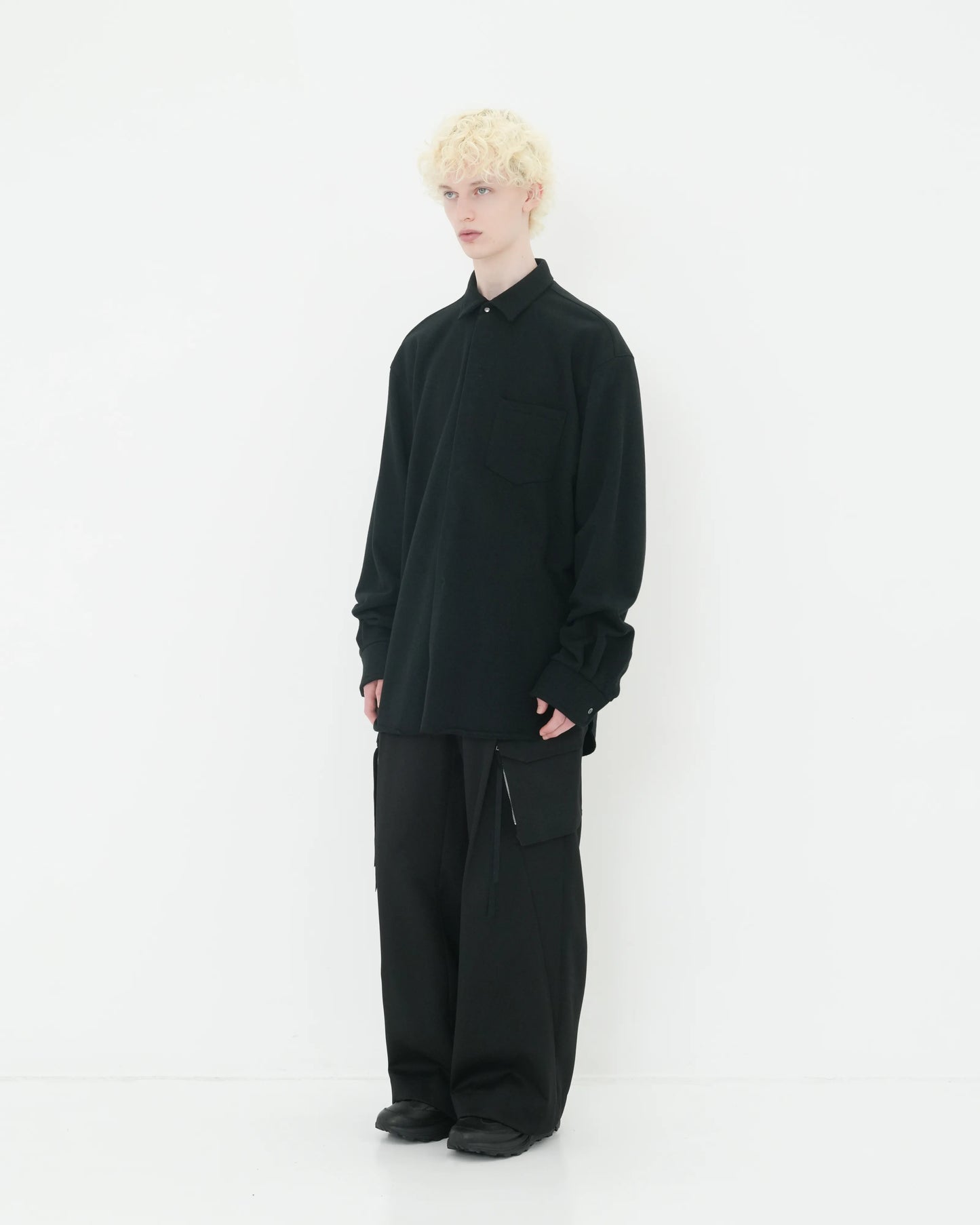 SWEAT L/S SHIRT BLACK