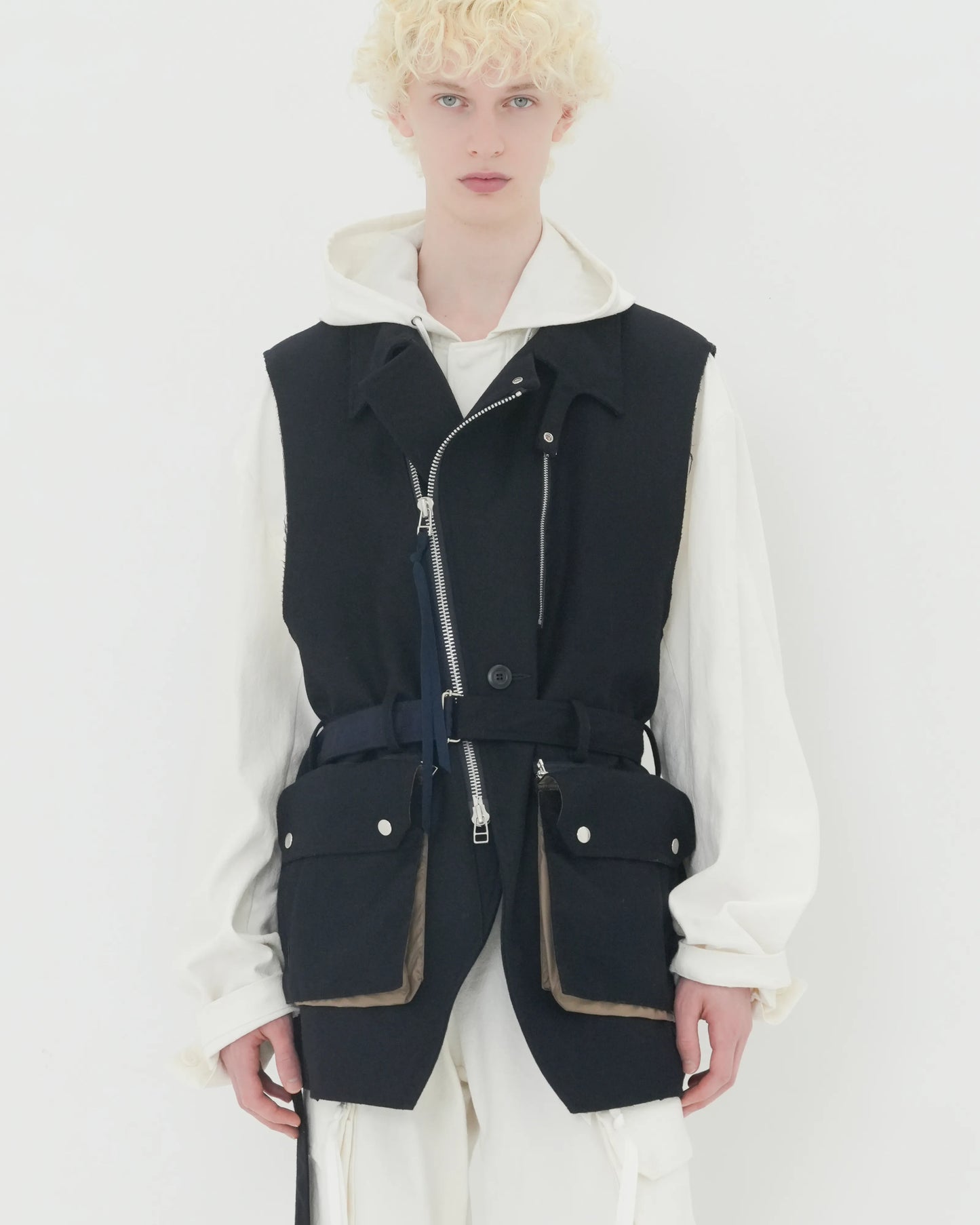 MELTON F2 VEST NAVY