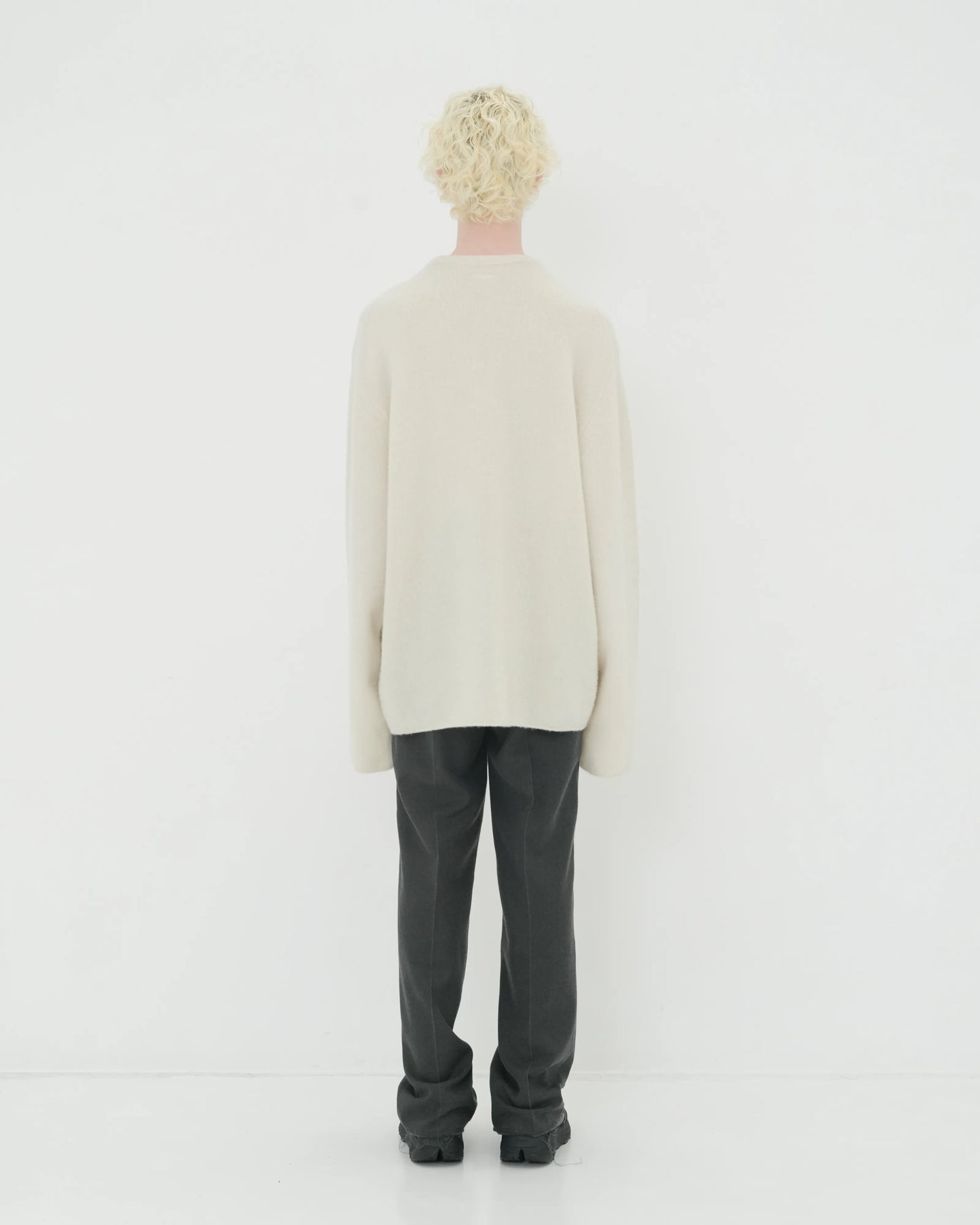 PIGMENT PRINT SLACKS GREY
