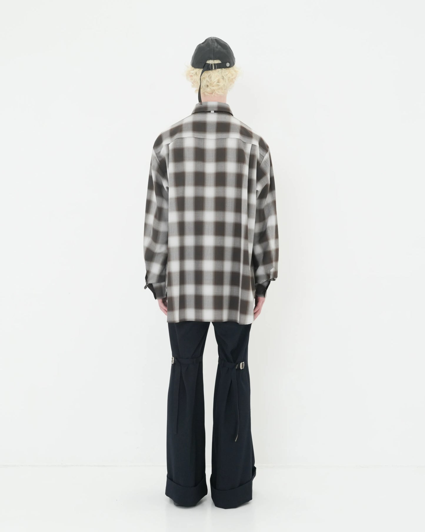 NECKTIE SHIRT BROWN
