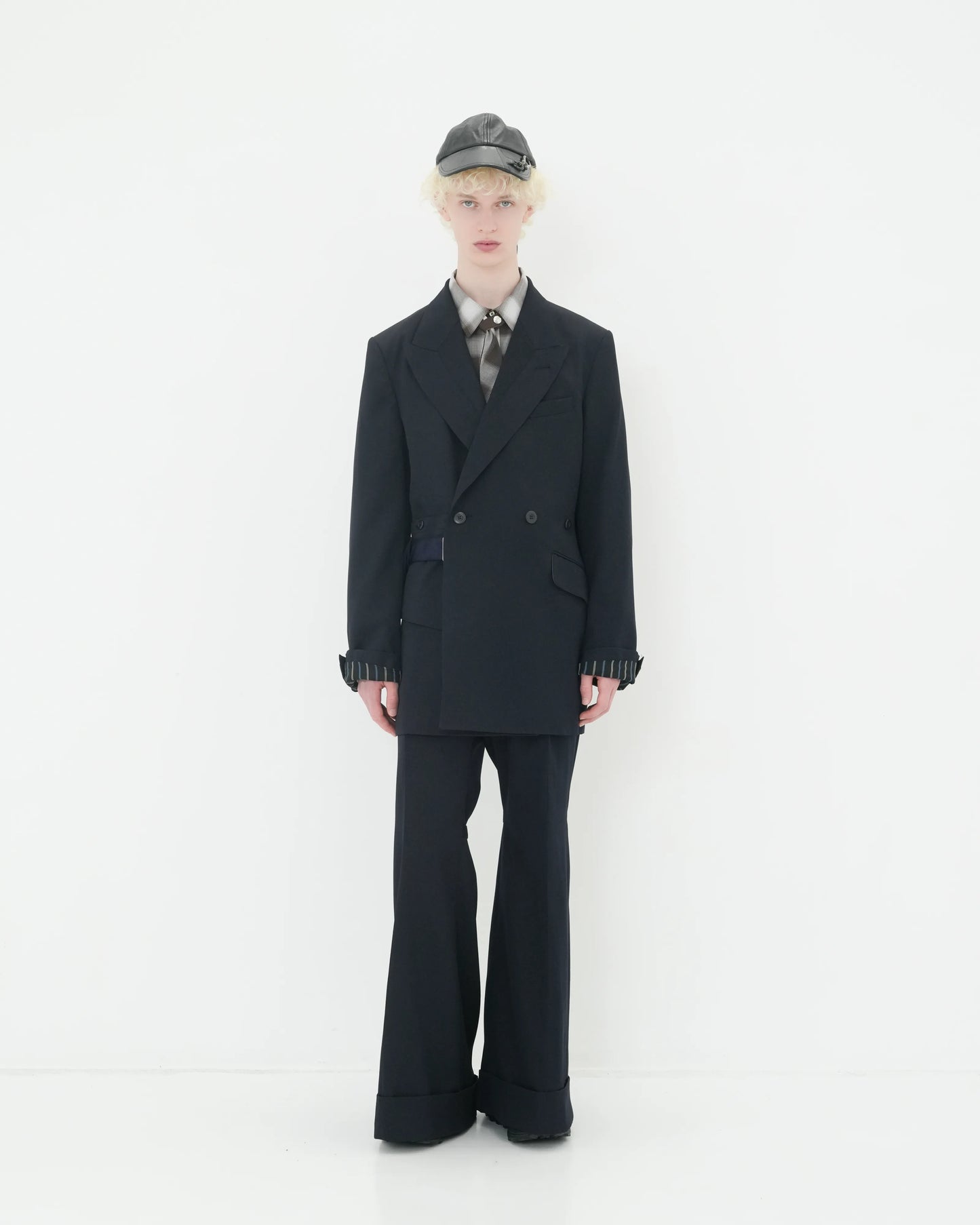 GAITER DOUBLE SLACKS NAVY