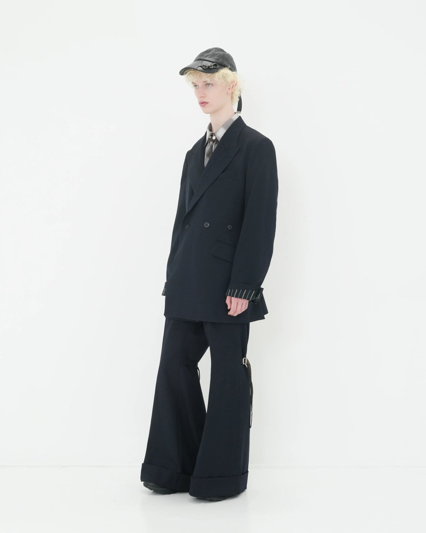 GAITER DOUBLE SLACKS NAVY