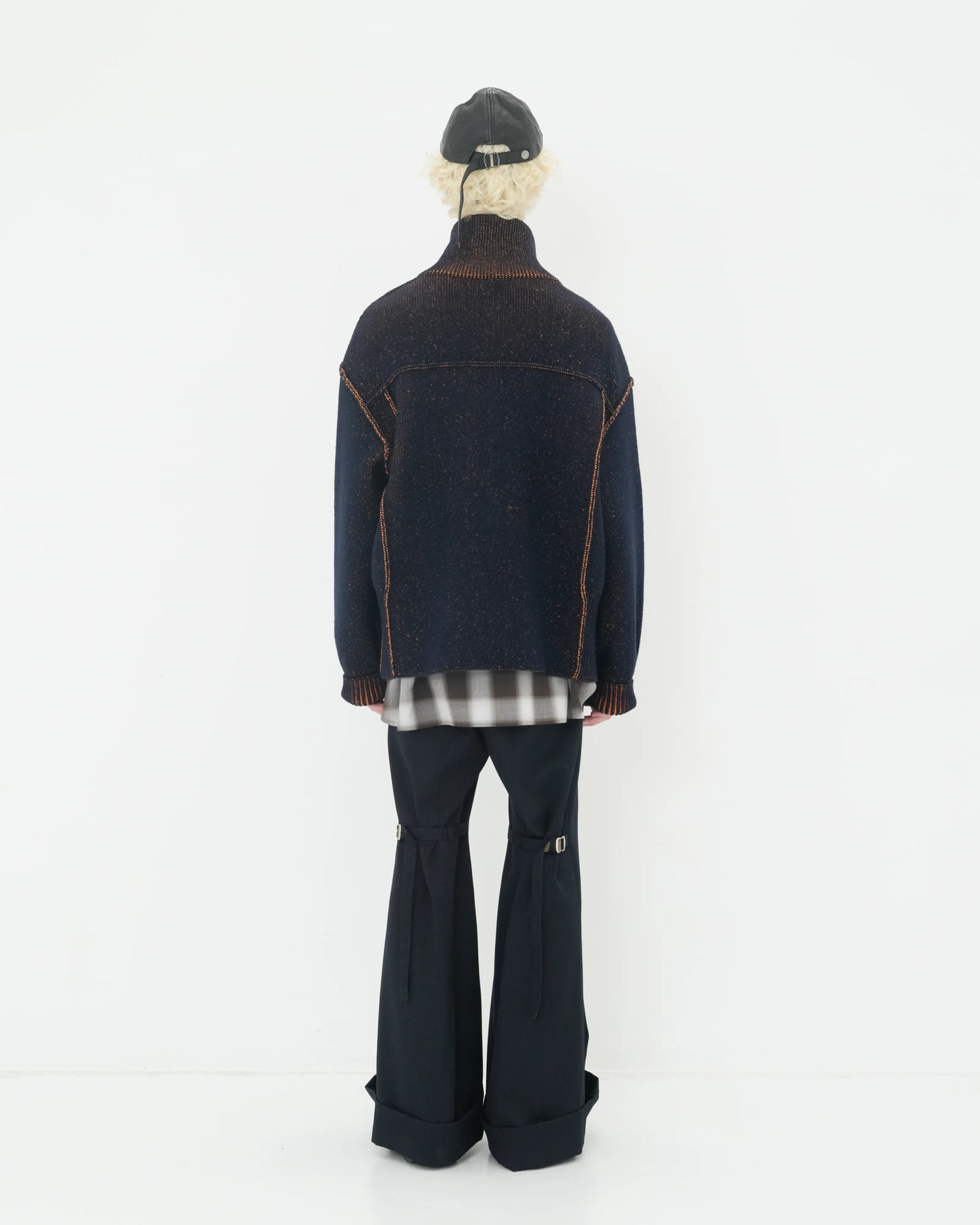 GAITER DOUBLE SLACKS NAVY