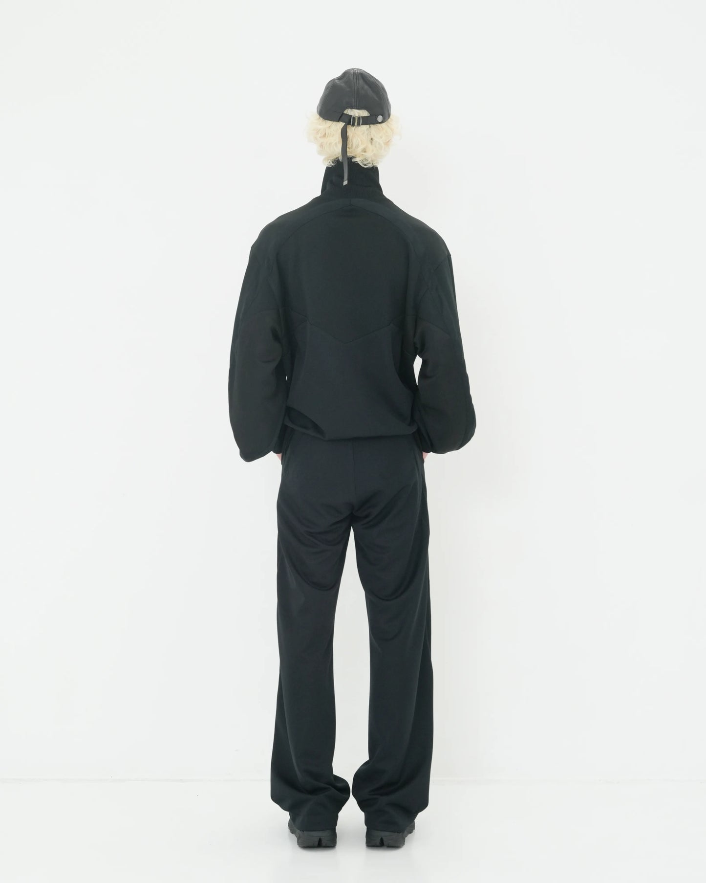 JERSEY TRACK BLOUSON BLACK