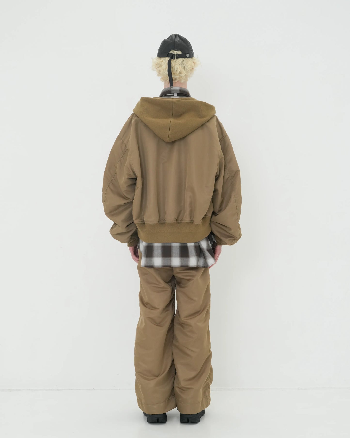 NYLON K-2B TROUSERS BEIGE