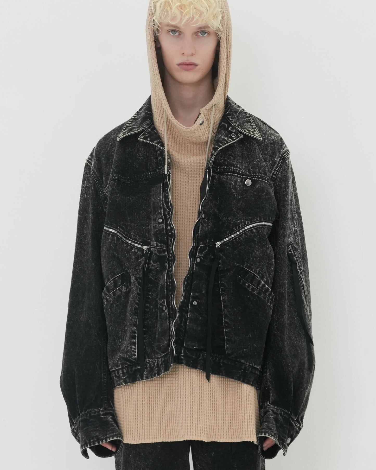 DENIM 11MJZB15T JACKET BLACK
