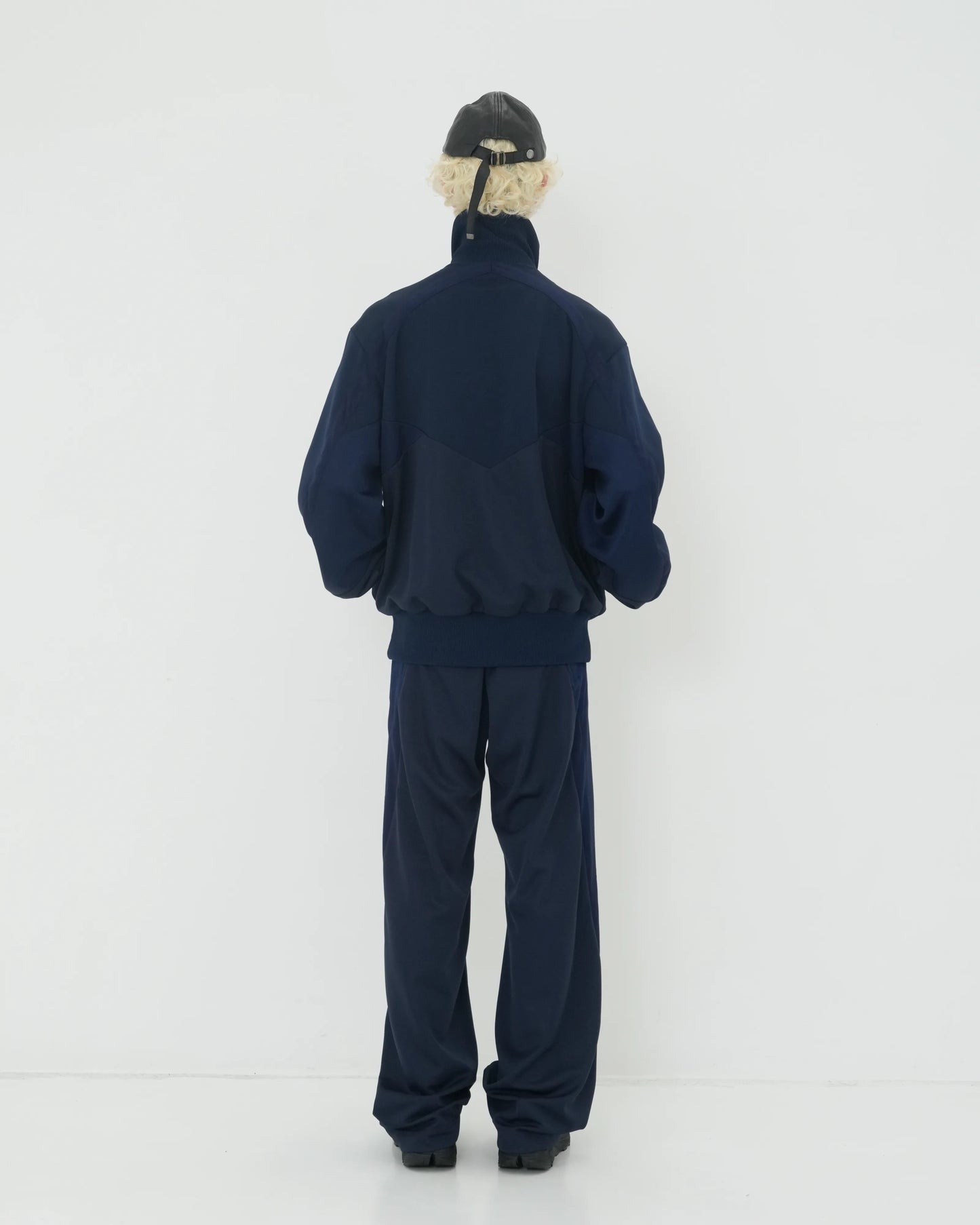 JERSEY TRACK PANTS NAVY