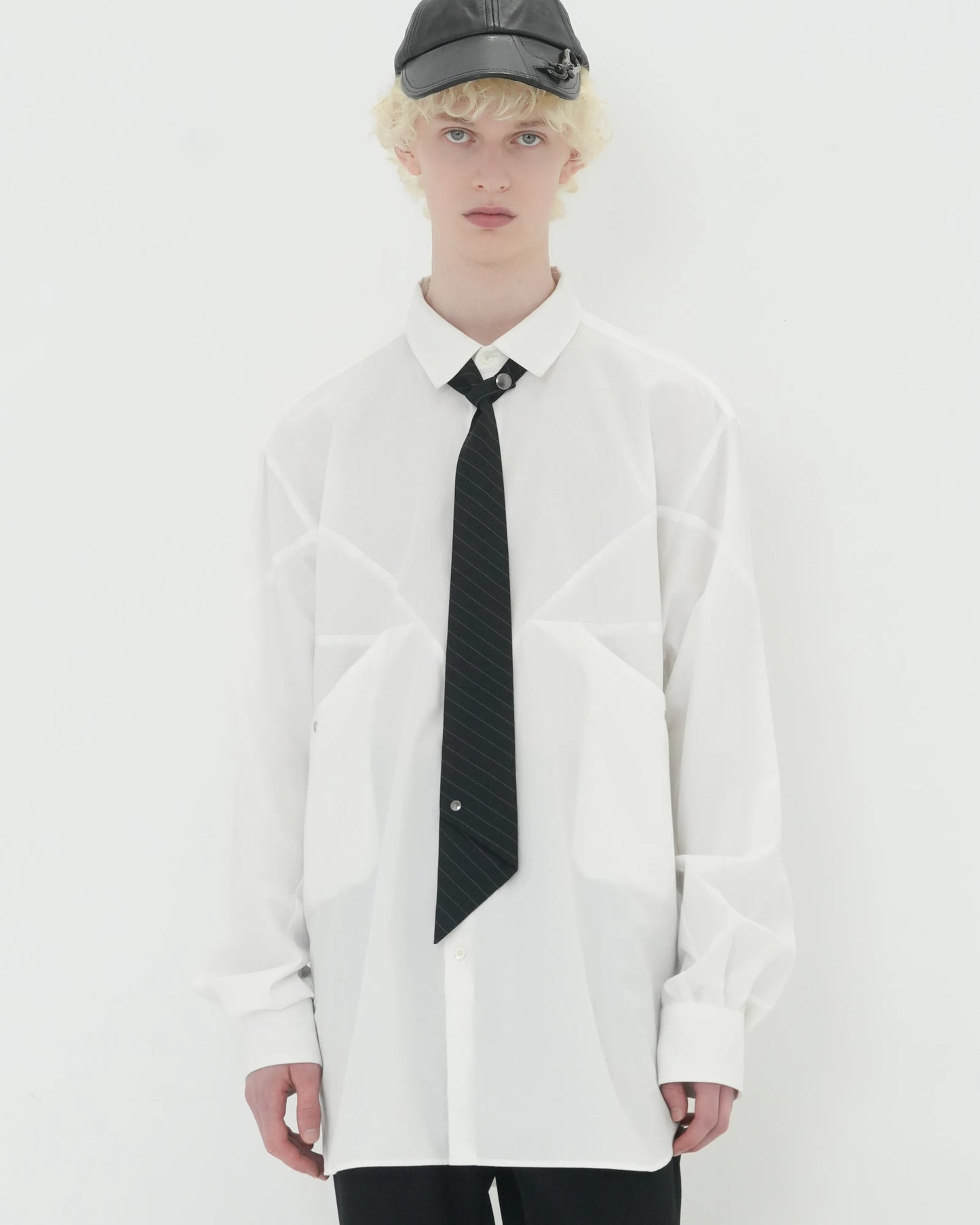 NOT-TIE "STRIPE" BLACK x WHITE