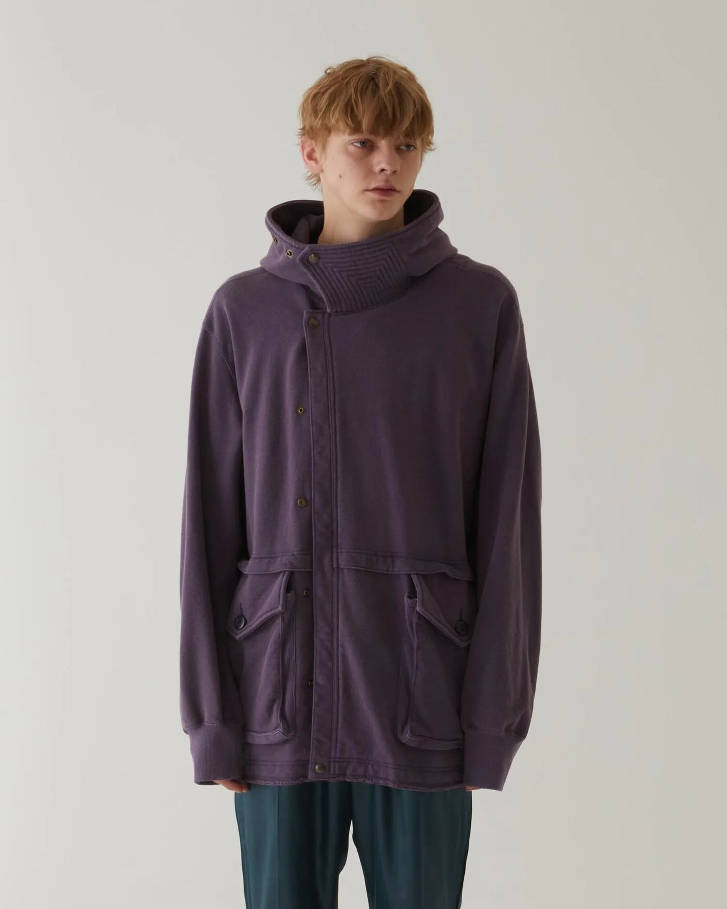 COLD WEATHER SWEAT HOODIE PURPLE