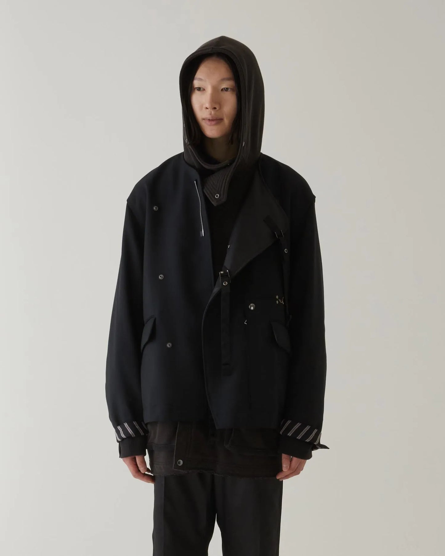 EDWARDIAN JERKIN JACKET BLACK