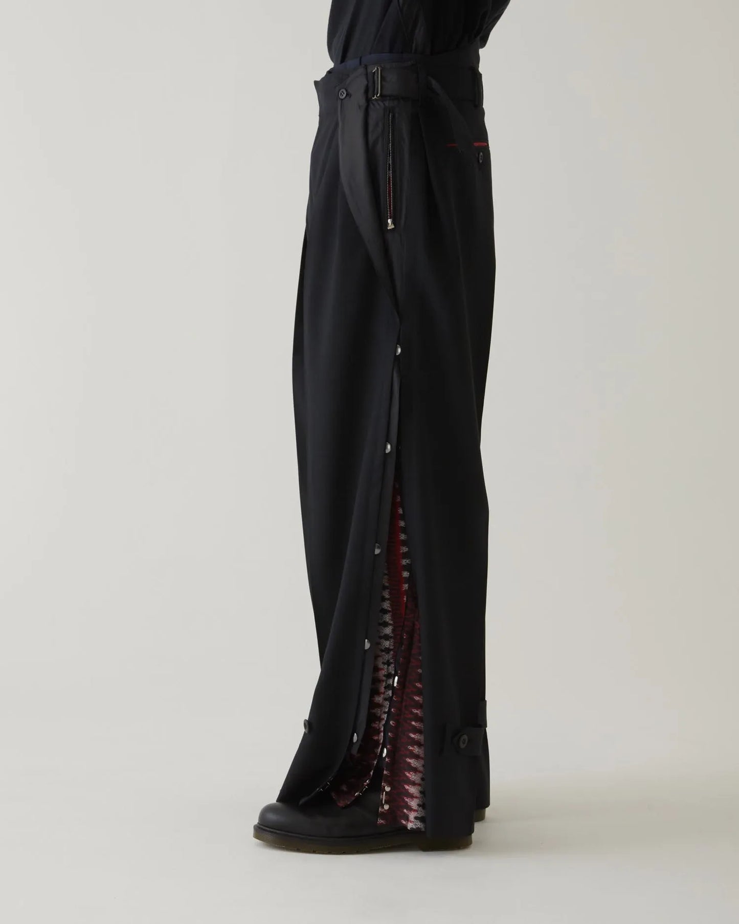 SERGE VINCENT OVER SLACKS BLACK