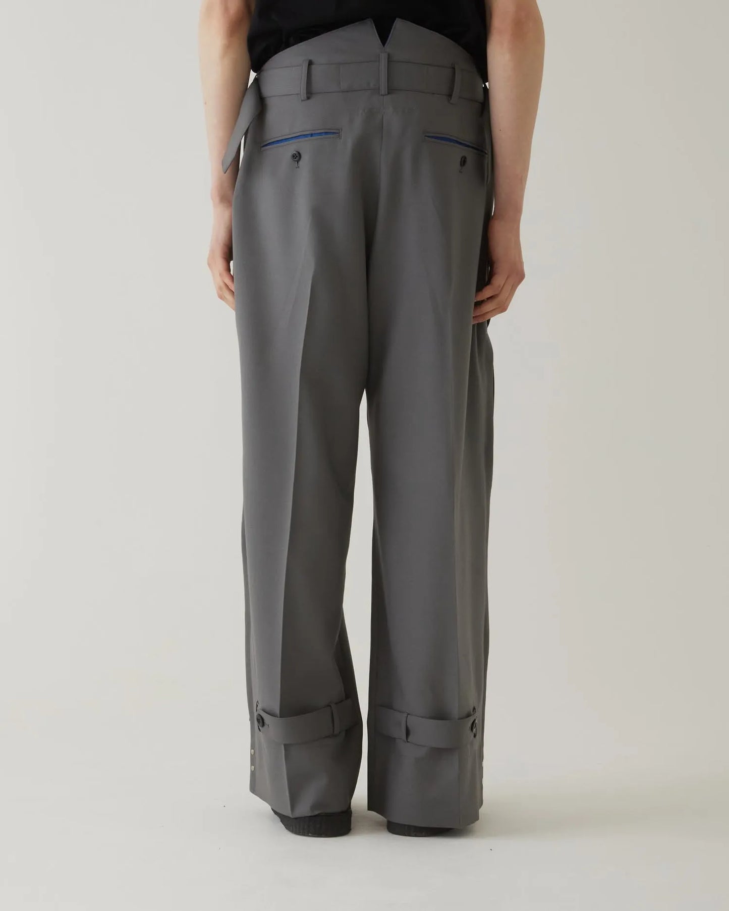 SERGE VINCENT OVER SLACKS GREY