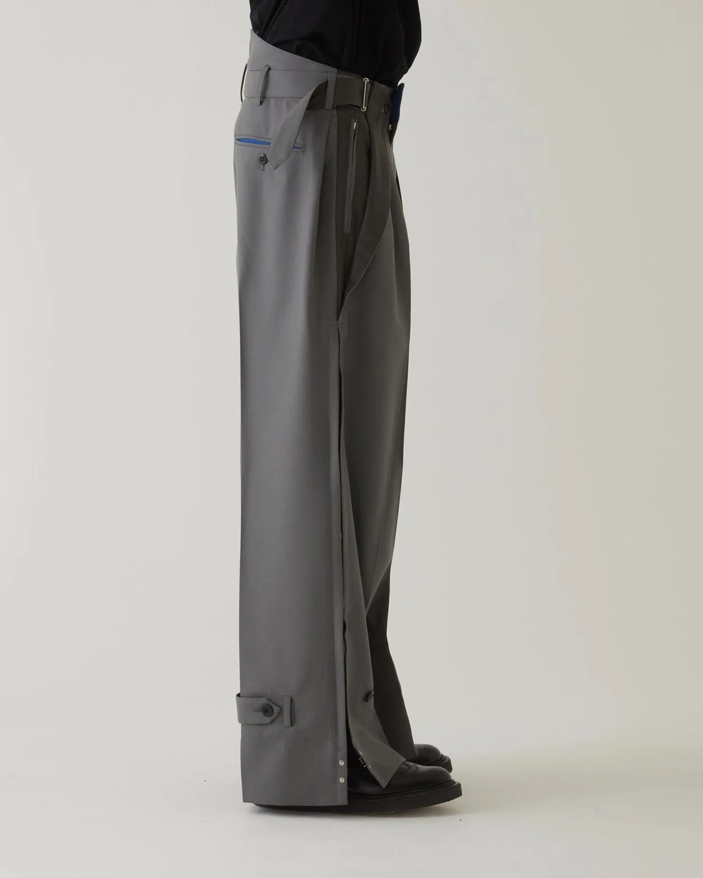 SERGE VINCENT OVER SLACKS GREY