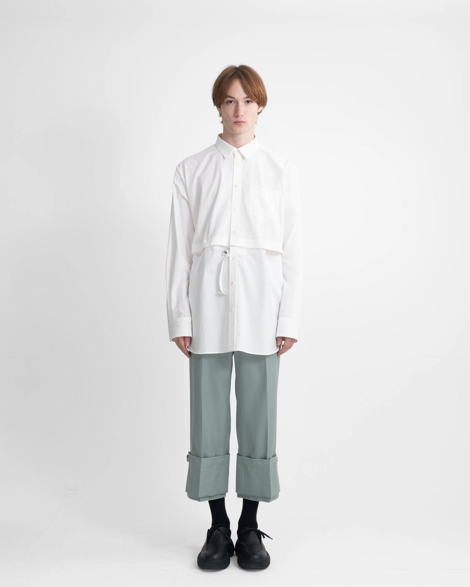 SEP. CROPPED SLACKS SKY BLUE