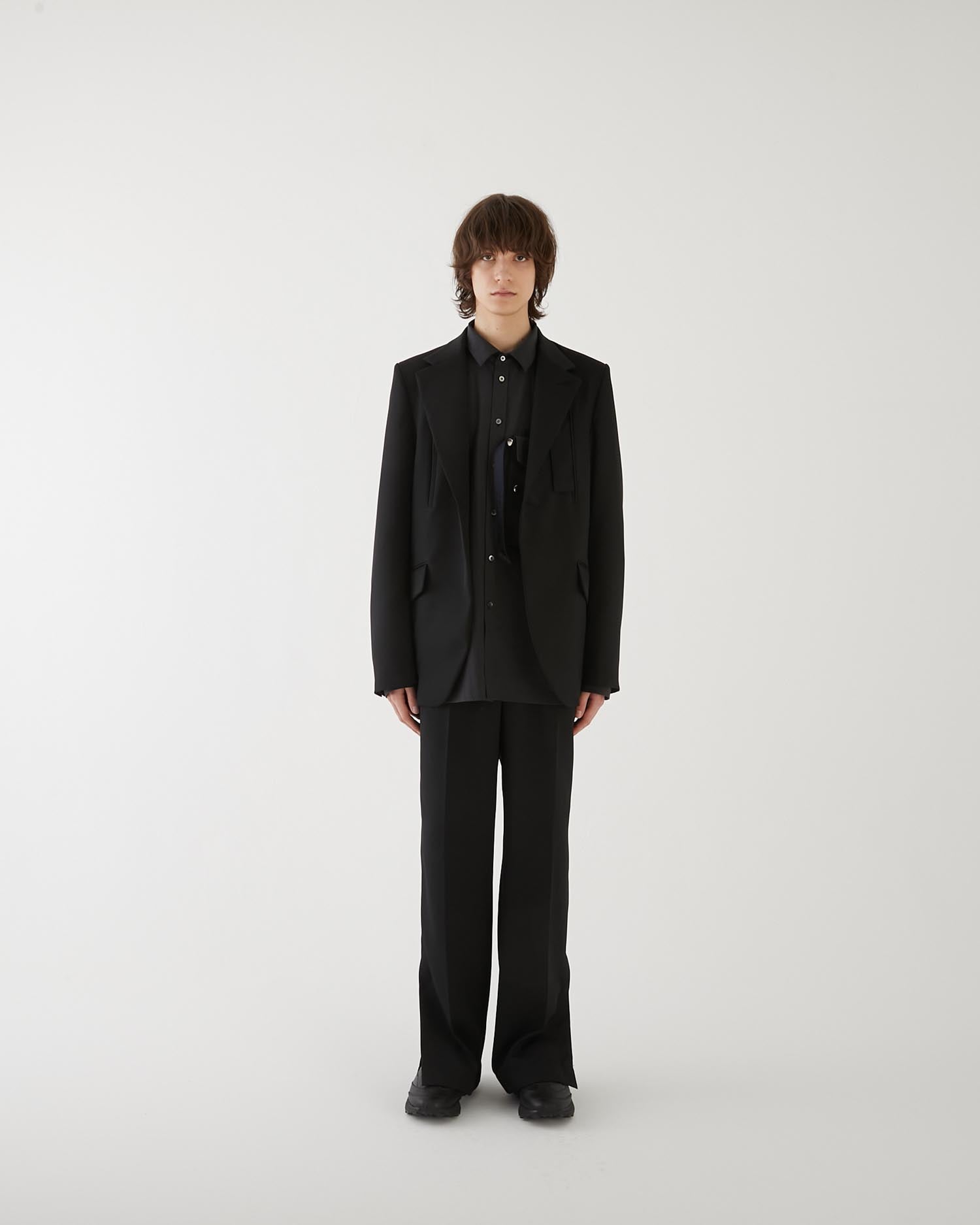 SUITING DEACON JACKET BLACK