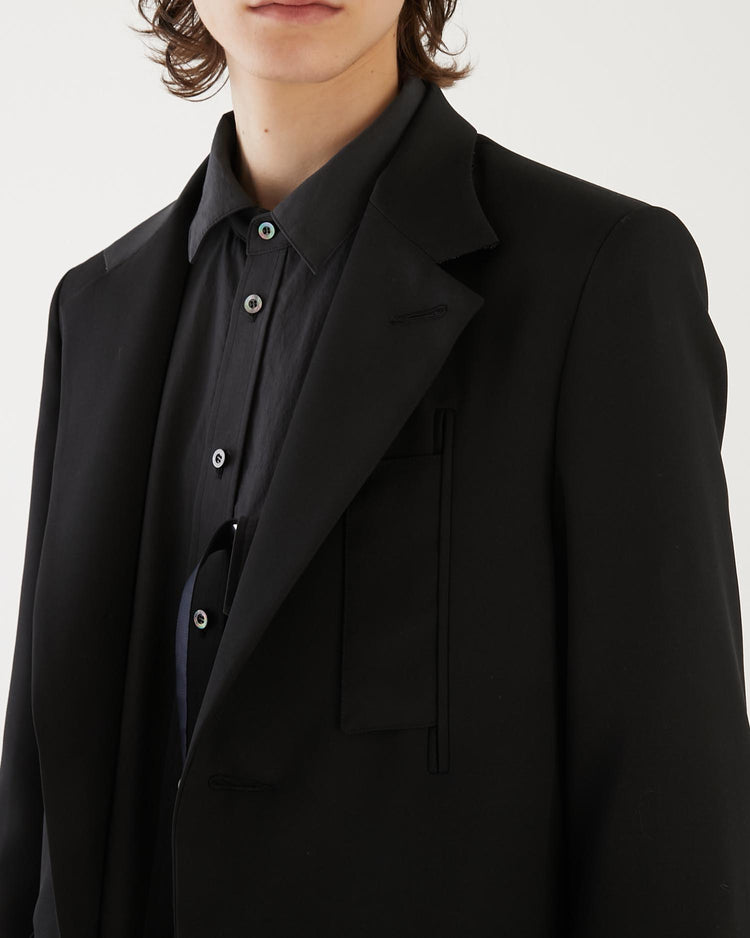 SUITING DEACON JACKET BLACK