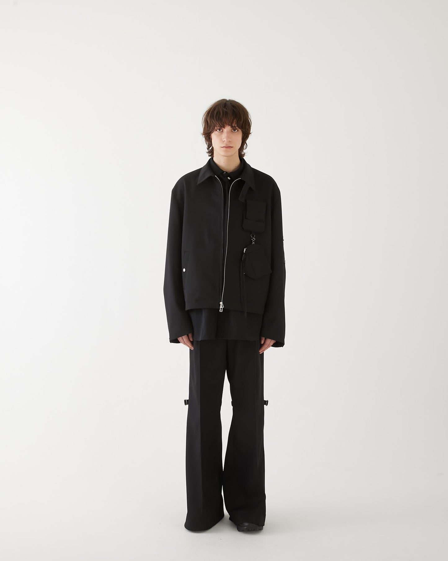 SUITING FLIGHT JACKET BLACK